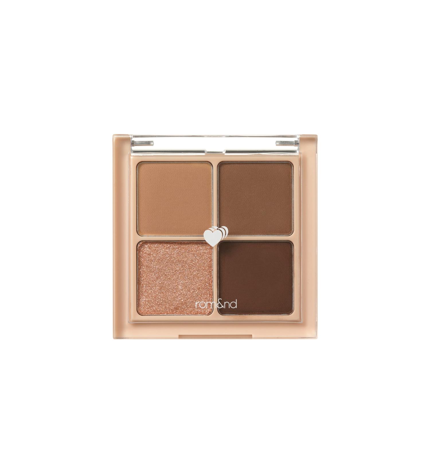 Romand Intensely Pigmented Matte and Shiny Eyeshadow Palette Better Than Eyes - Dry Ragras