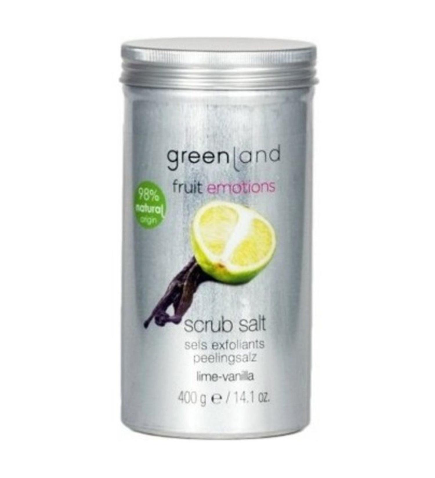 Greenland Scrub Salt Lime-vanilla 400 Ml