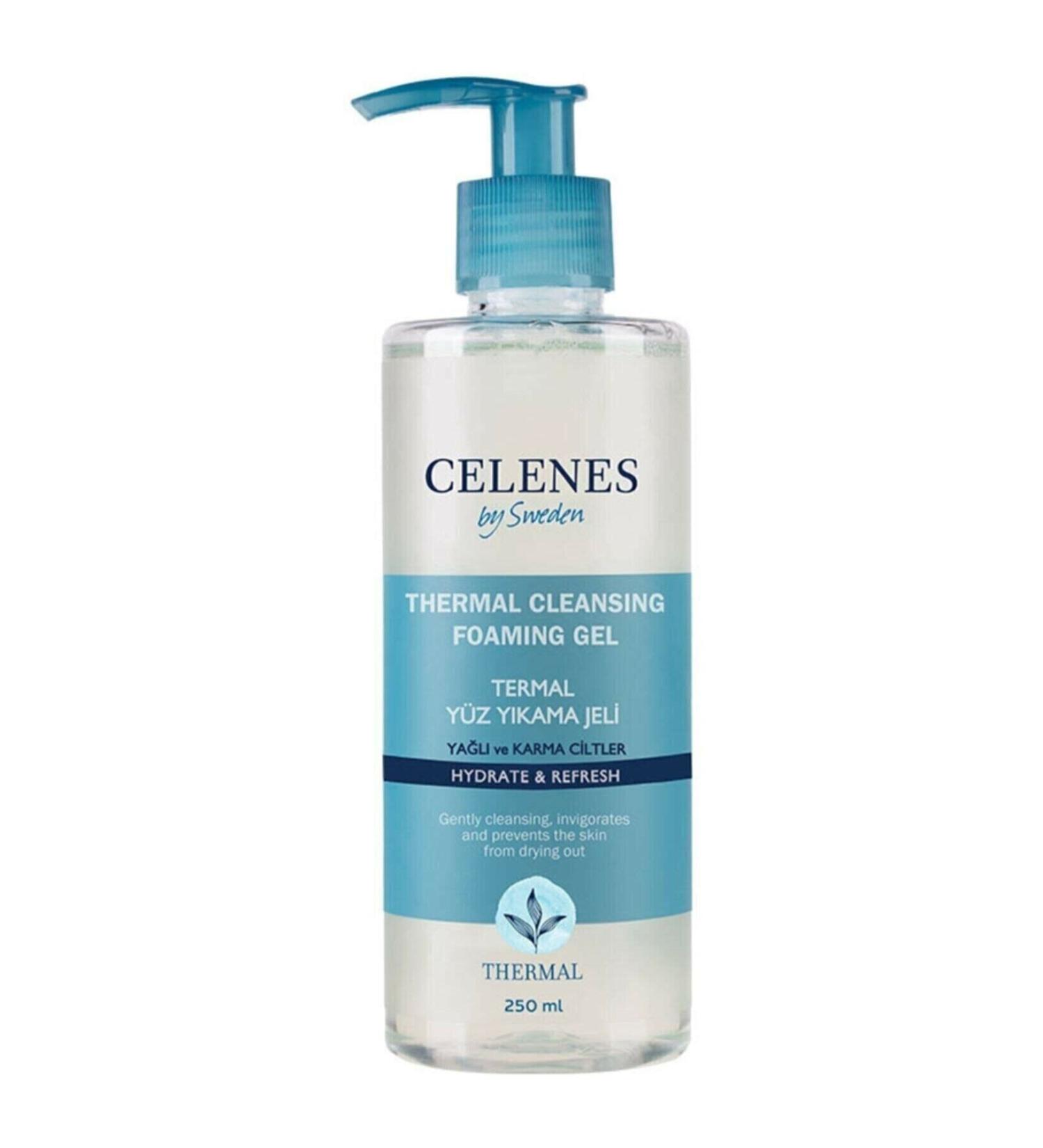 Celenes Thermal Facial Cleansing Gel Dry and Sensitive Skin 250 Ml