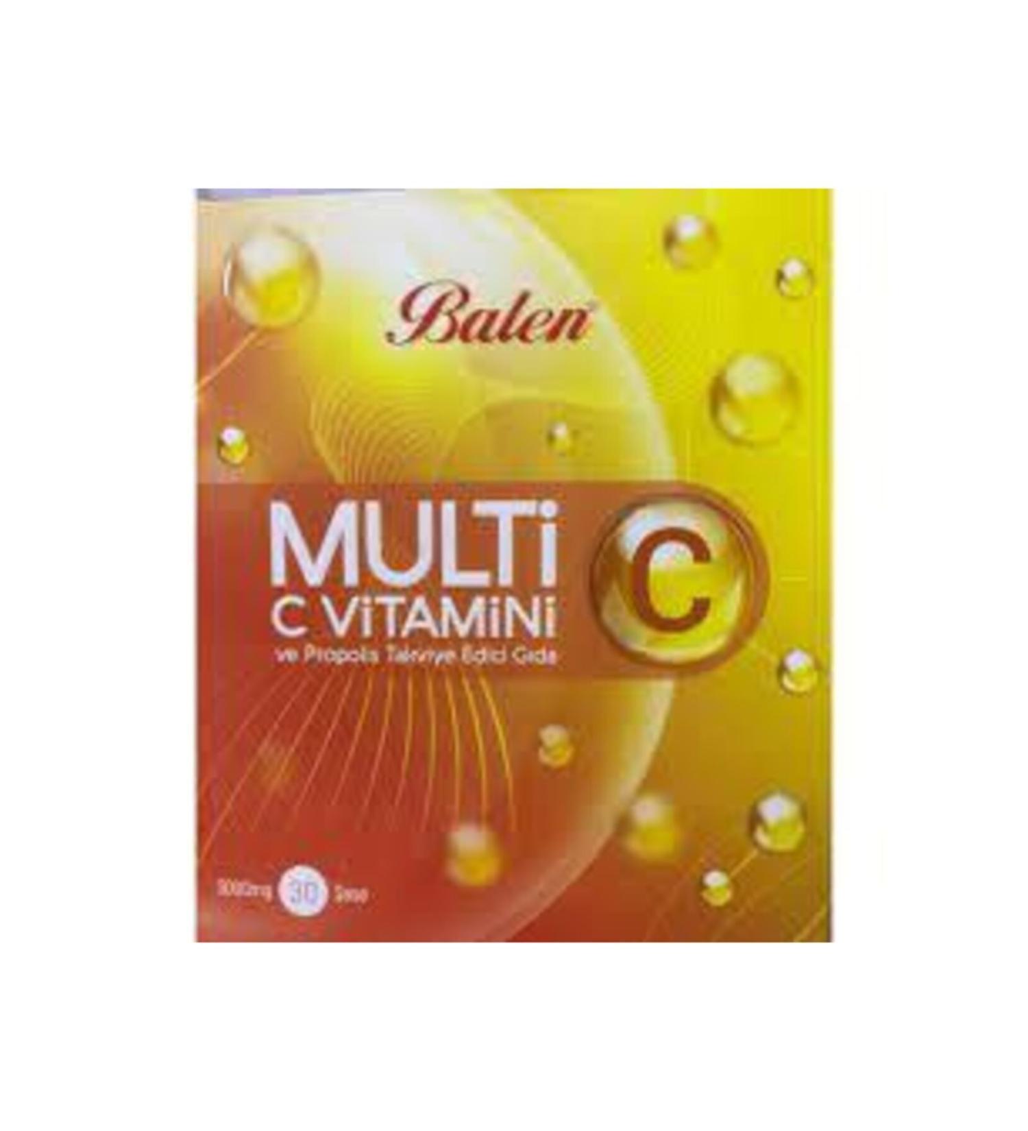Balen Multi Vitamin C 3000 Mg 30 Shaseads