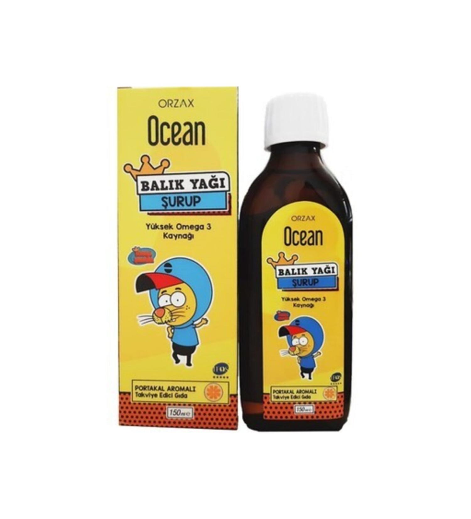 Ocean Ocean Orange Fish Oil Syrup 150 ml