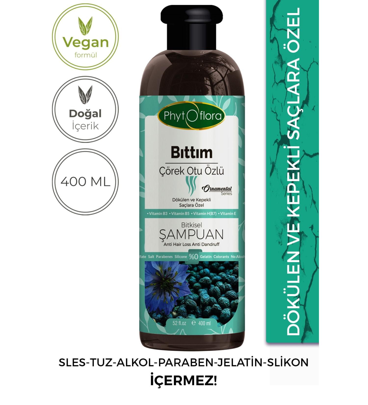 Phytoflora Salt-Free Special B tt m Essence Herbal Shampoo for Hair Falling and Dandruff 400 ml - Buy Online on GoSupps.com