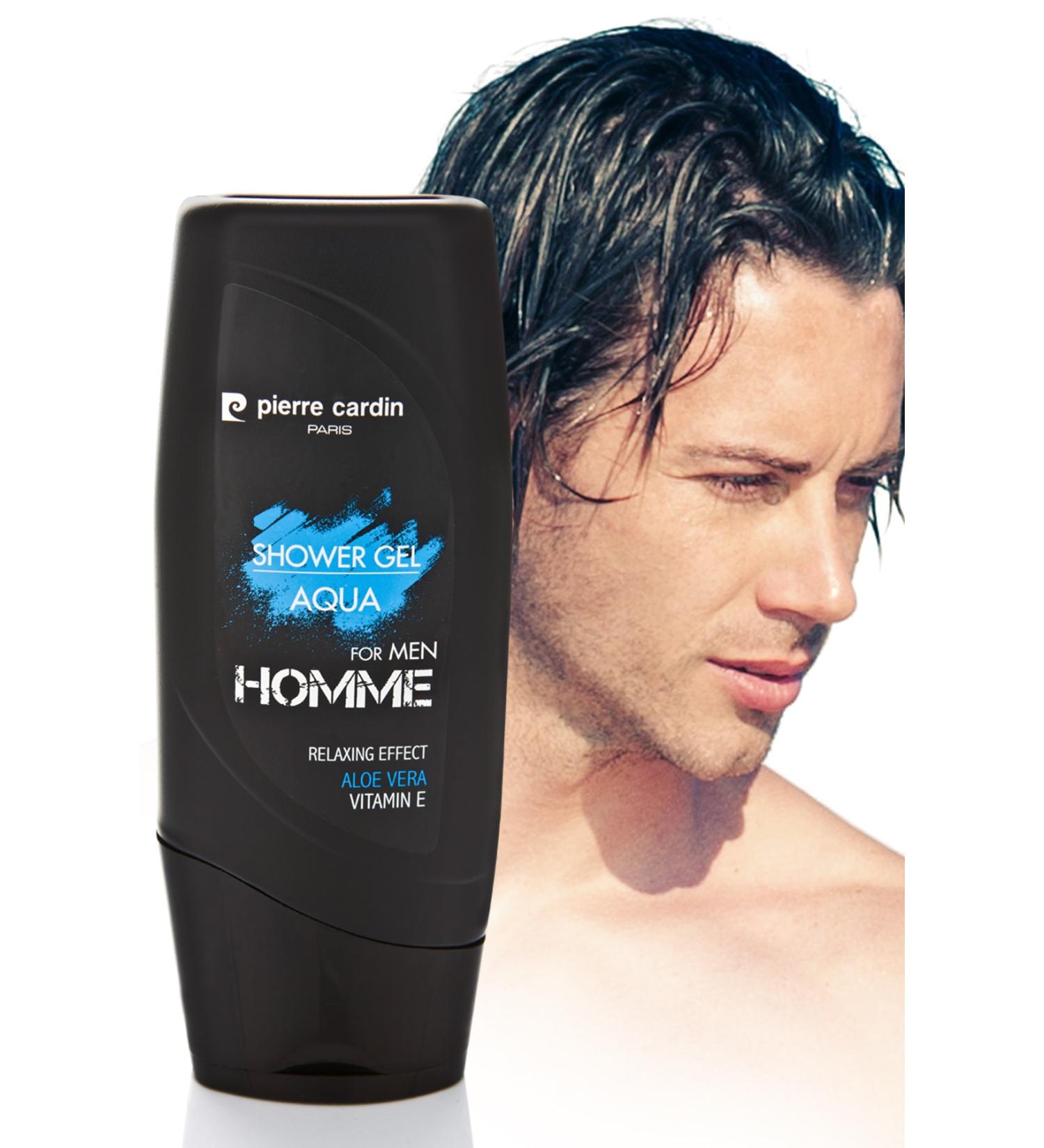 Pierre Cardin Aqua Aloe Vera and Vitamin E Ph Balanced Revitalizing Shower Gel - 300 Ml - Buy Online on GoSupps.com
