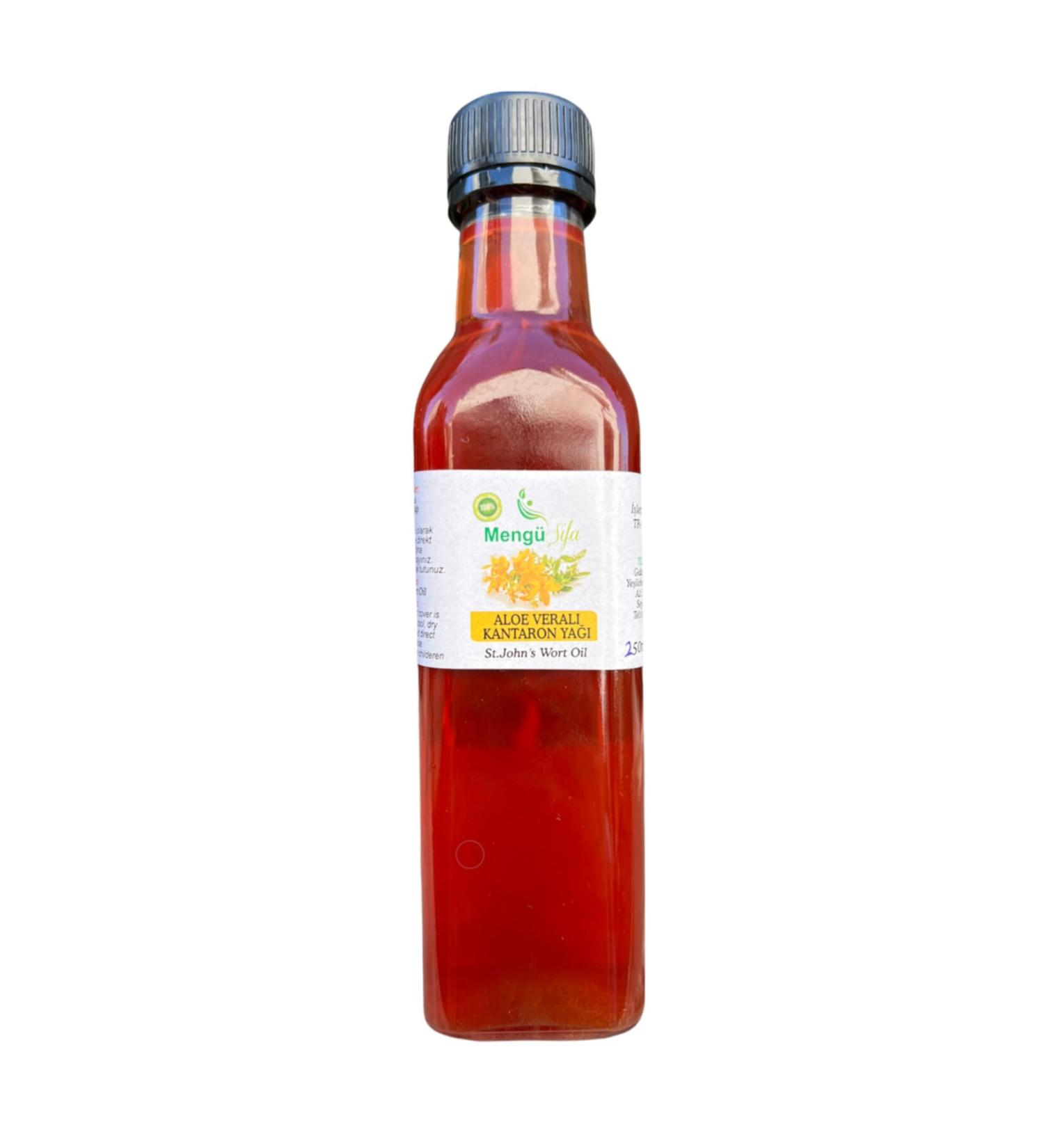 Meng Healing Aloe Vera St. John's Wort Oil 250ml.0 Natural