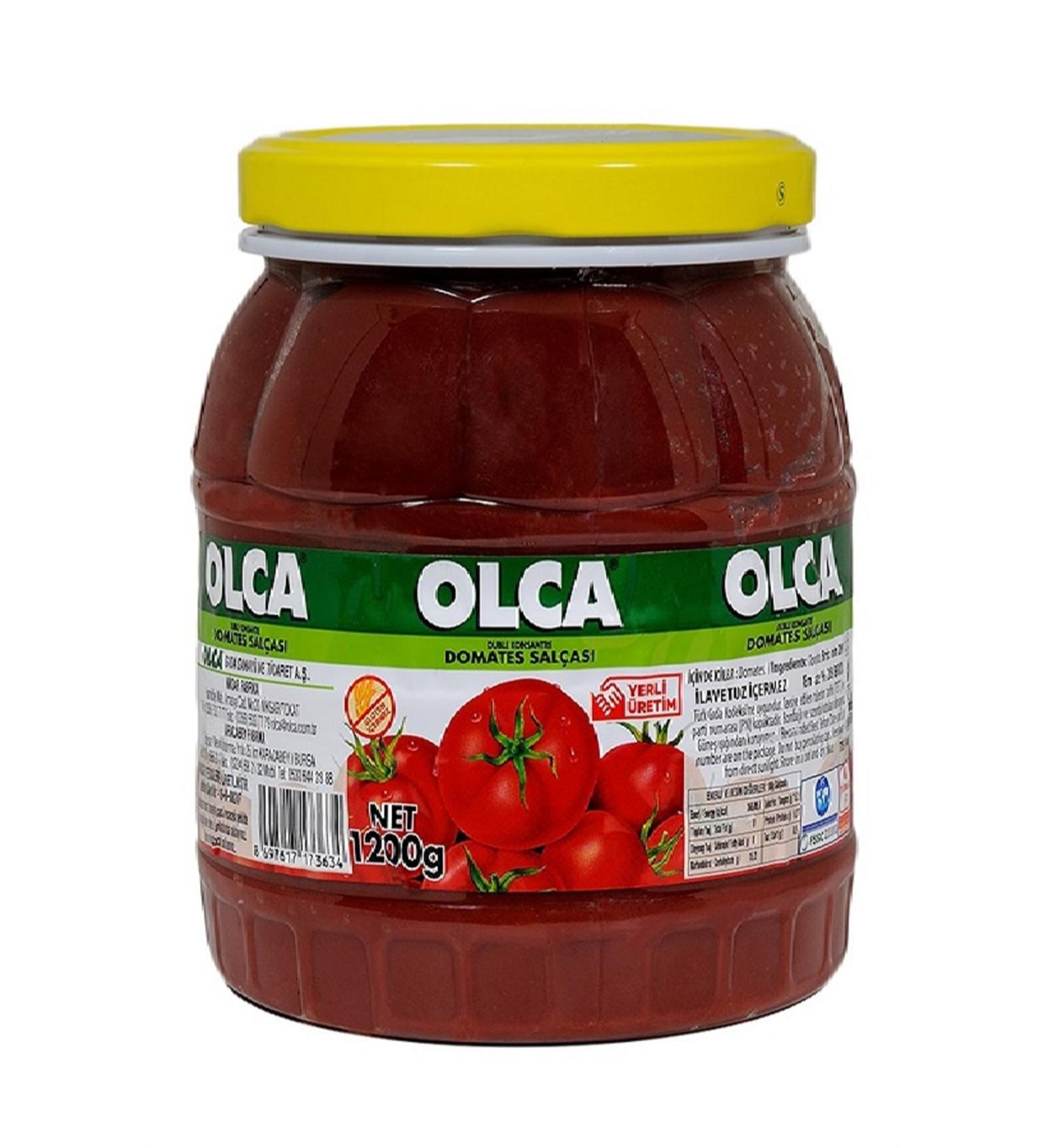 Olca Tomato Paste 1300 gr Low Salt