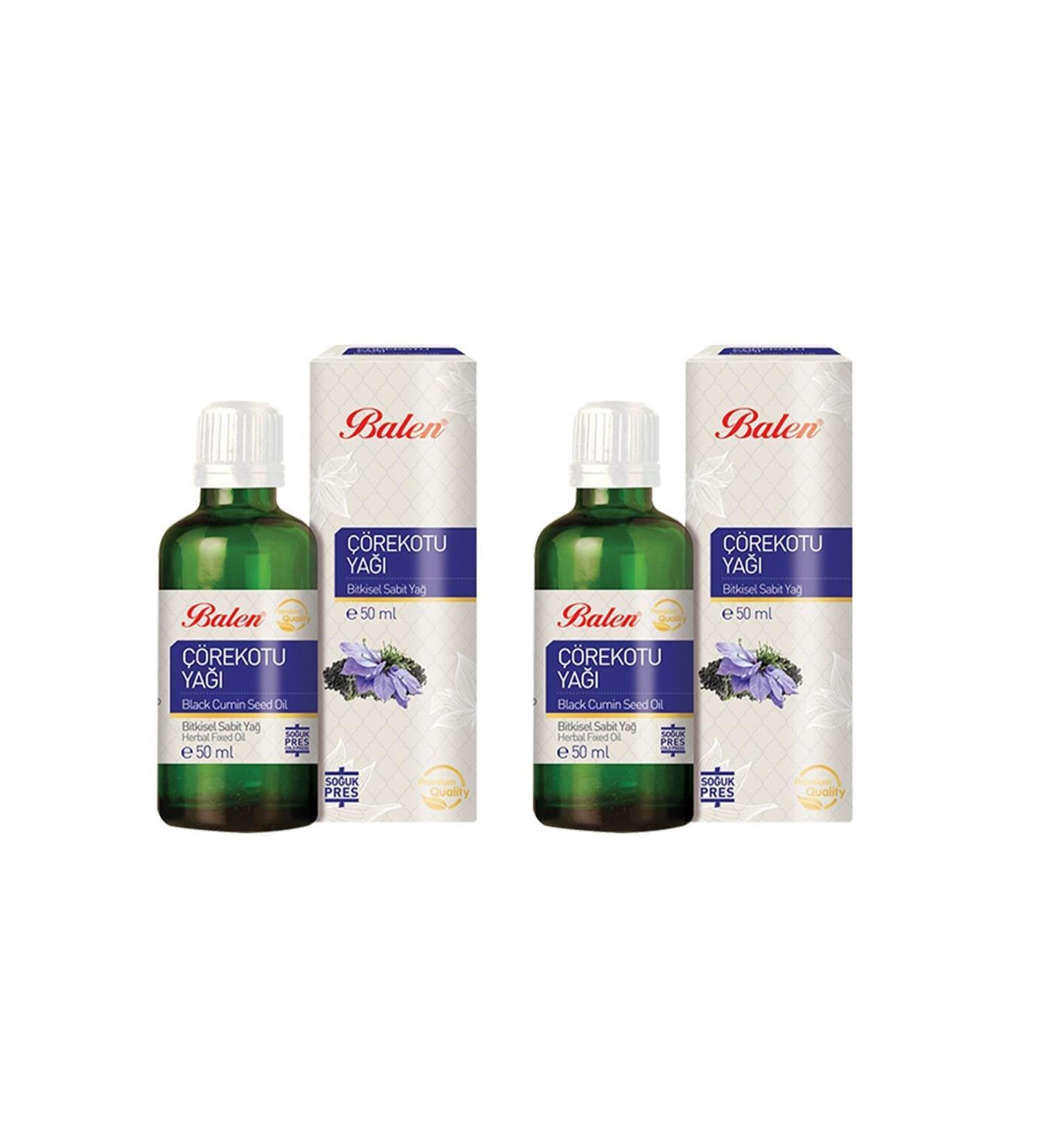 Balen Black Cumin Oil 50 ml (Local) Cold Pressed 2 Pieces