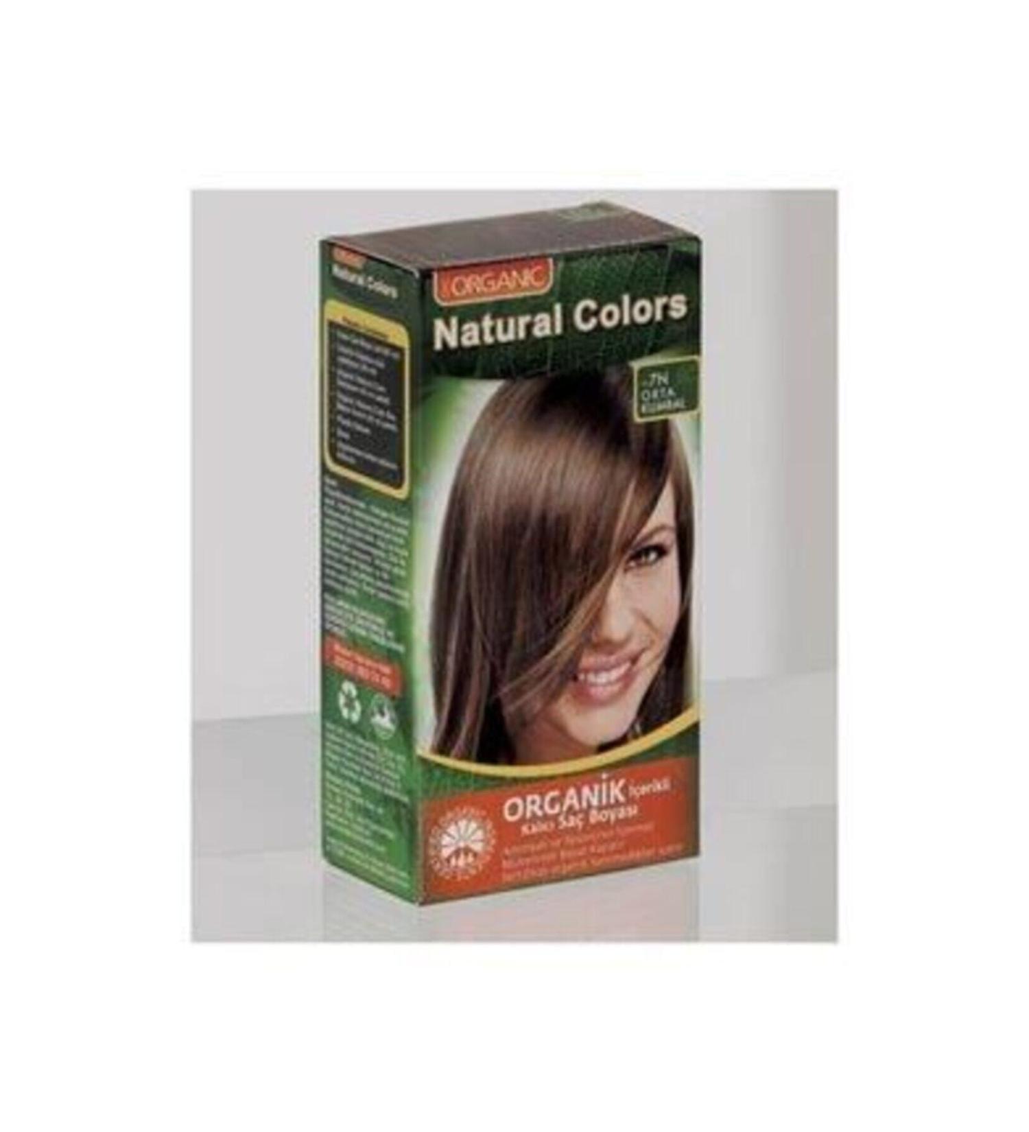 Organic Natural Colors Medium Blonde Organic Hair Dye