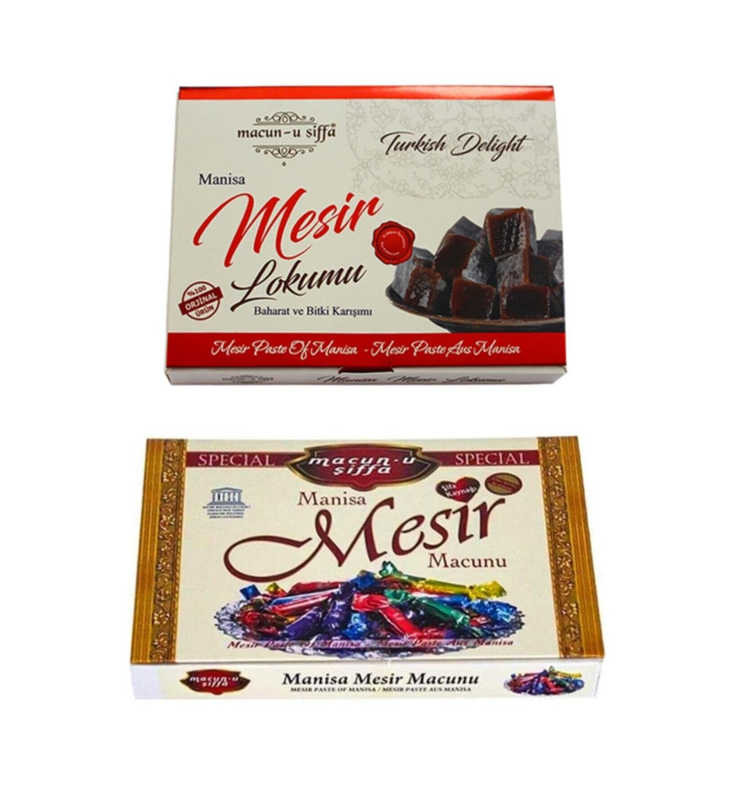 PASTE U SIFFA Special Box Mesir Paste 350 gr. + Mesir Turkish Delight 200 gr.