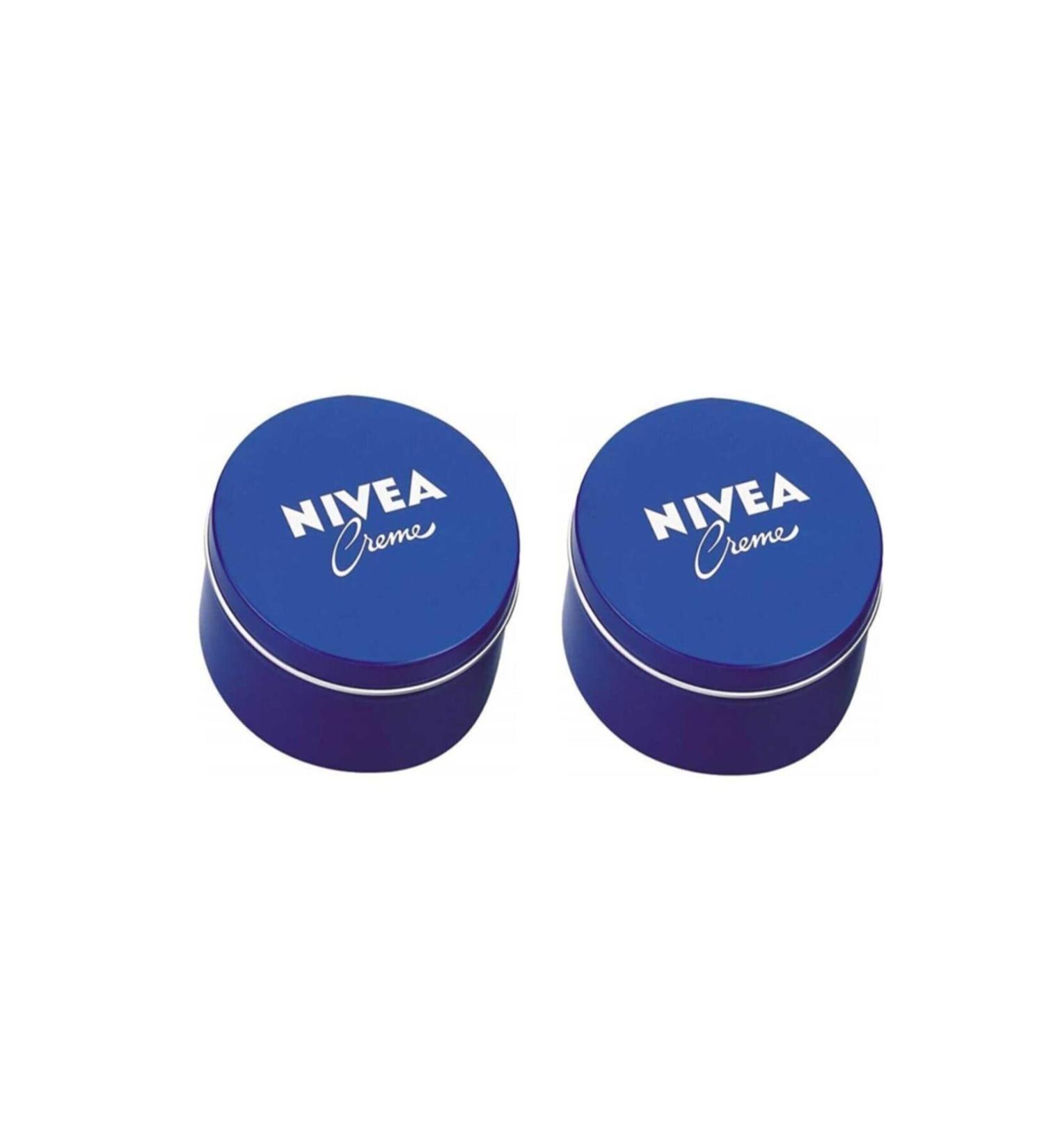 NIVEA Hand and Body Tin Care Cream 250ml 4005900308832 2 Pack