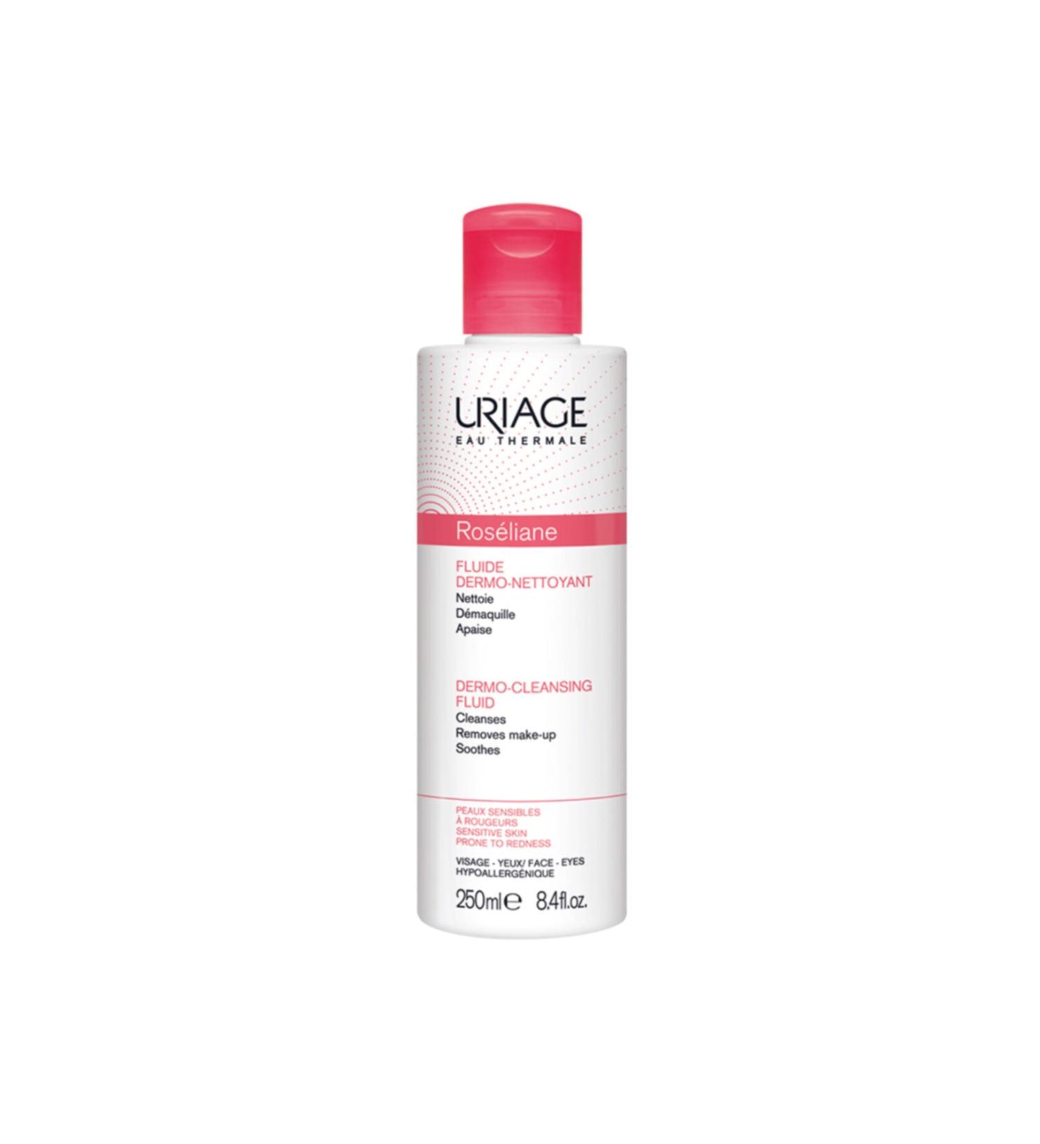 Uriage Roseliane Cleansing Lotion - Makeup Remover Lotion for Reddened Skin 250 ml