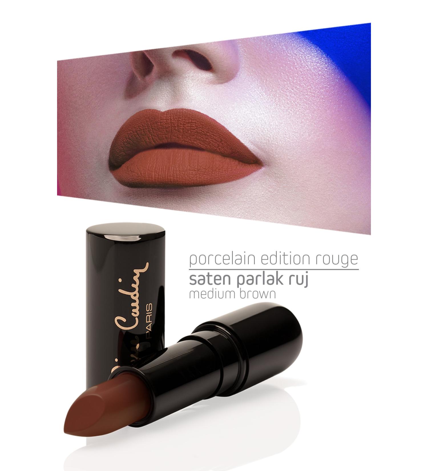 Pierre Cardin Porcelain Edition Lipstick Medium Brown