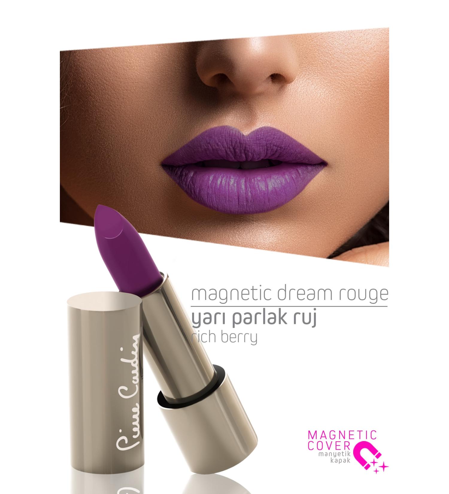 Pierre Cardin Magnetic Dream Lipstick - Rich Berry - 271 - Buy Online on GoSupps.com