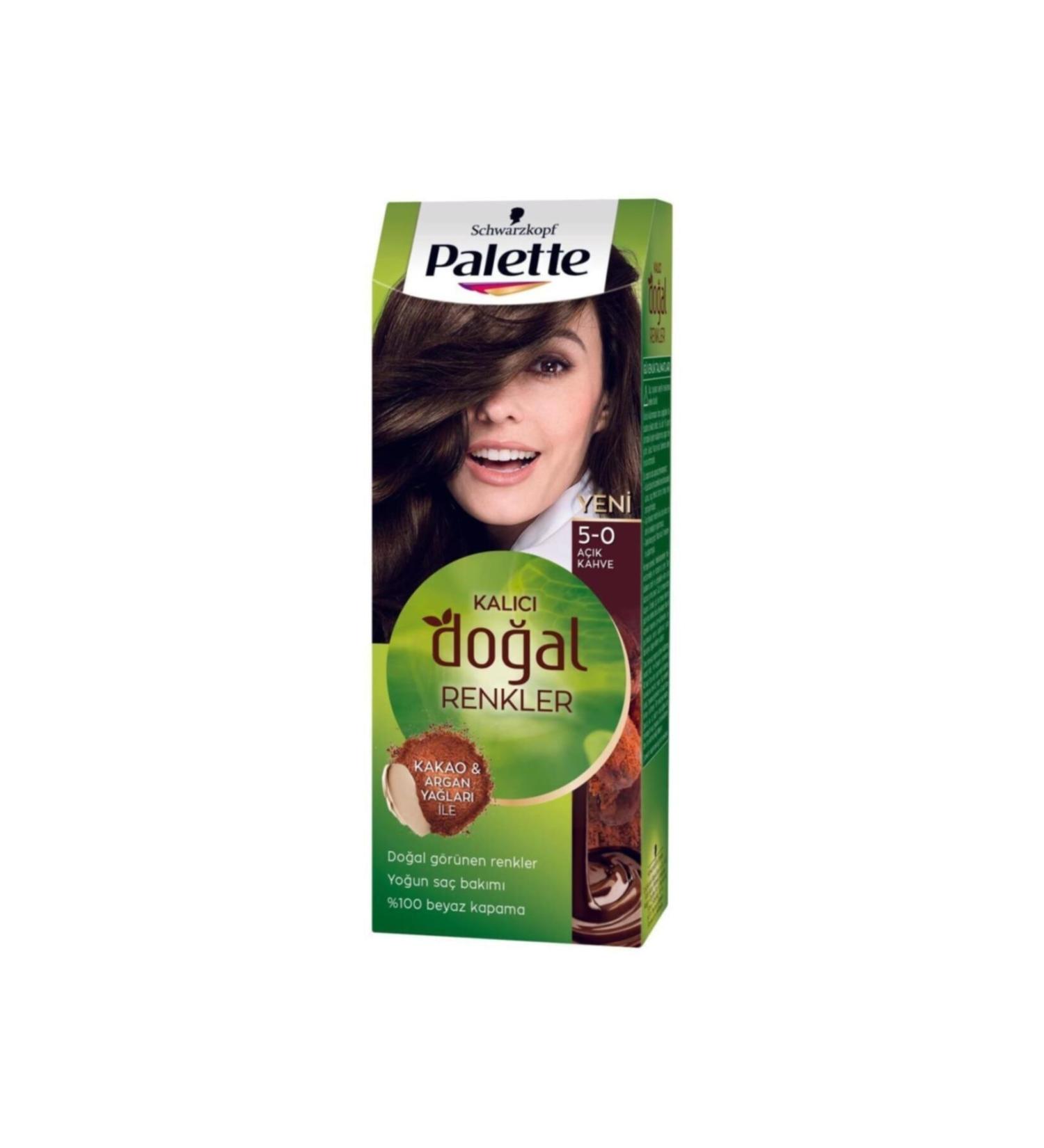 Palette Brand: Palette Permanent Natural Colors 5-0 Light Brown Category: Hair Dye