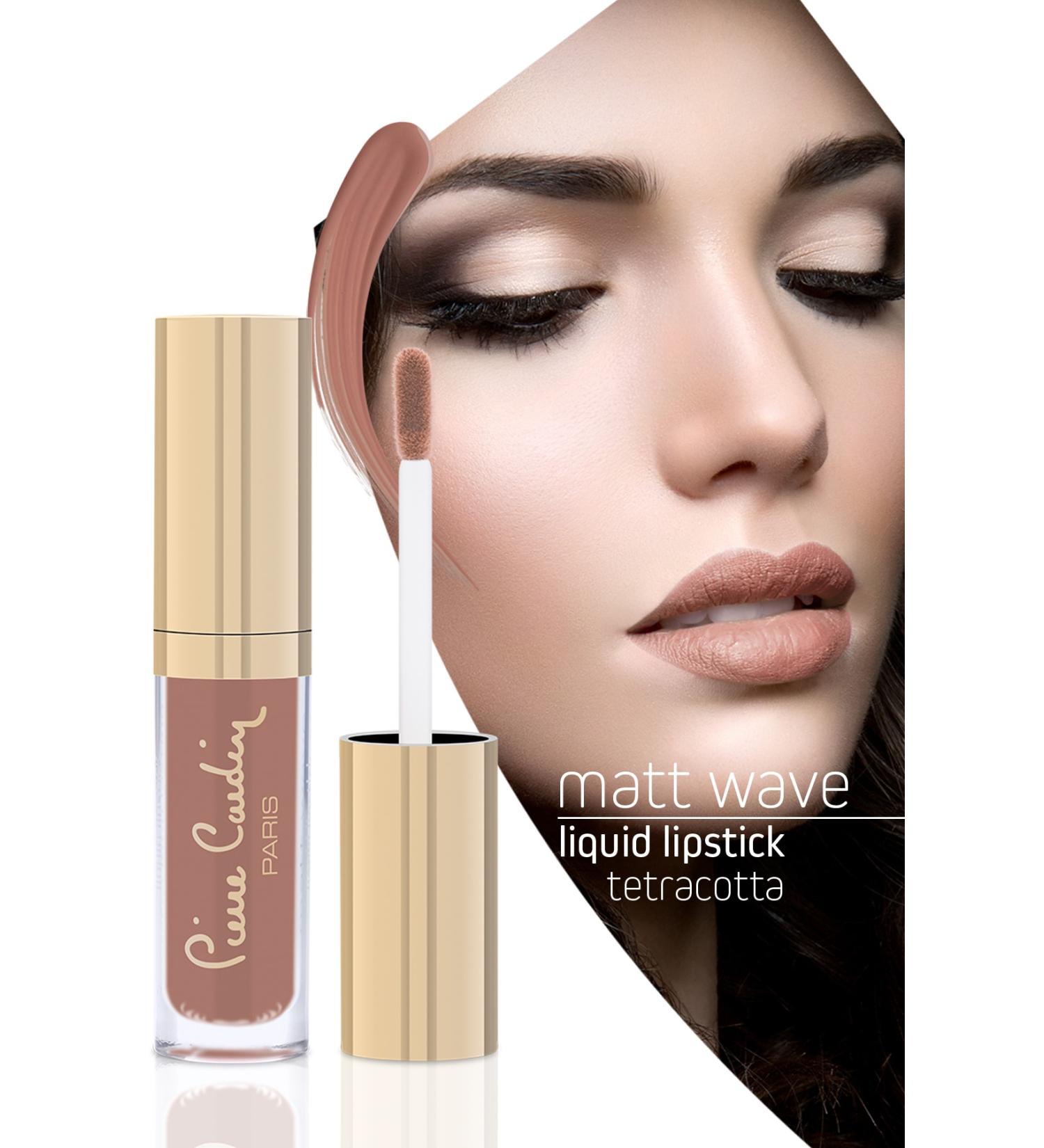 Pierre Cardin Matt Wave Liquid Lipstick Matte Liquid Lipstick Terracotta - Buy Online on GoSupps.com