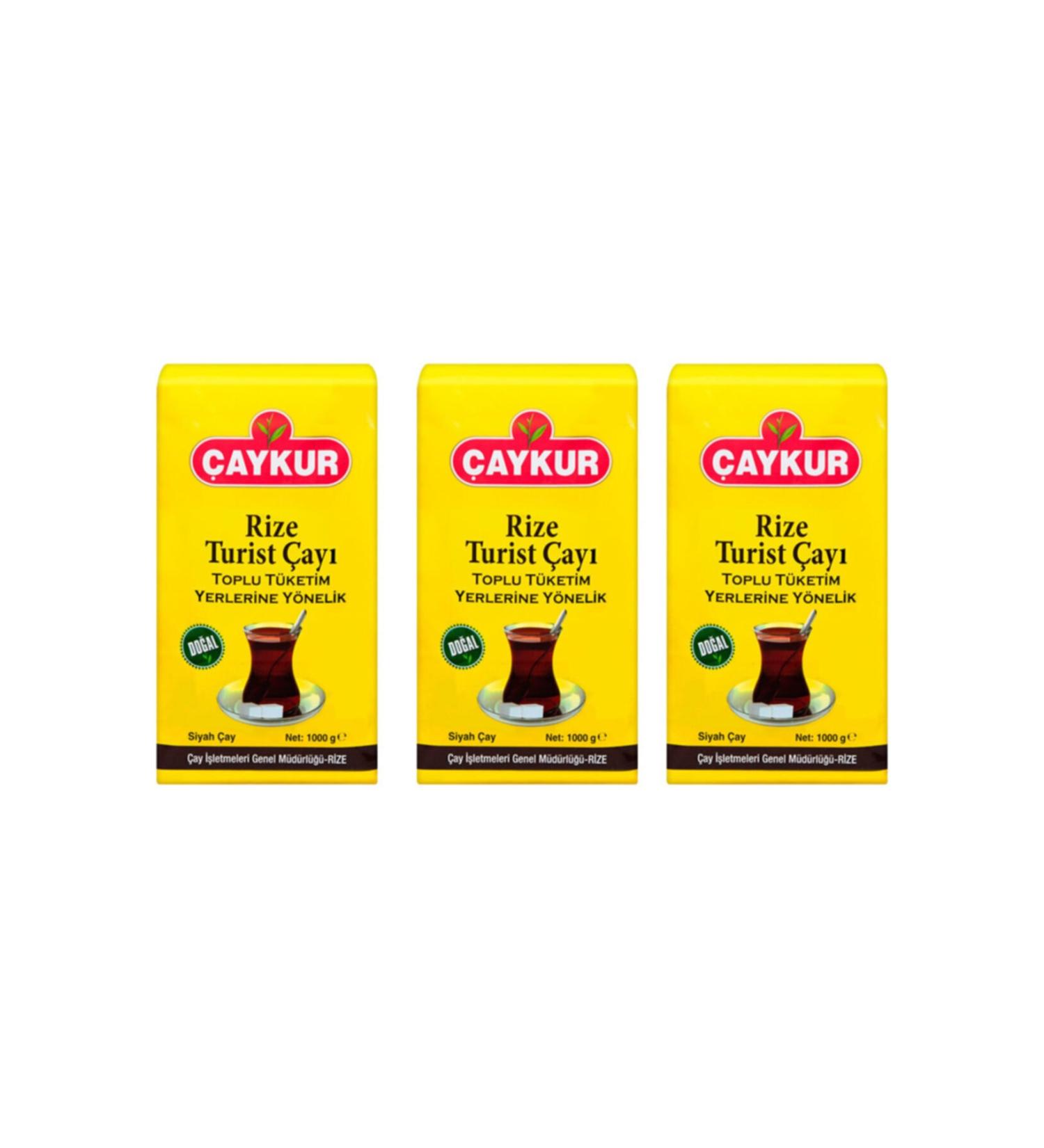 aykur Rize Tourist Edt Tea 1000 Gr - 3 Pieces