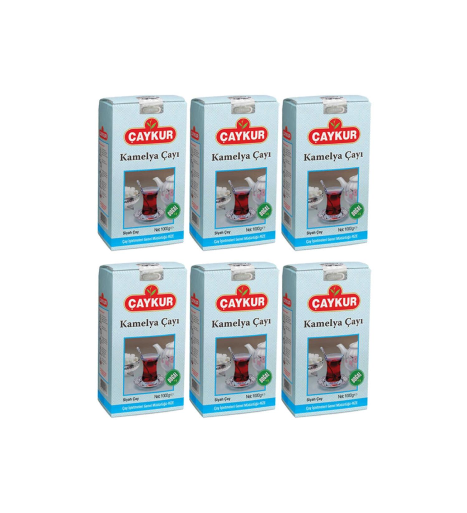 aykur Camellia Tea 1000 Gr - 6 Pieces