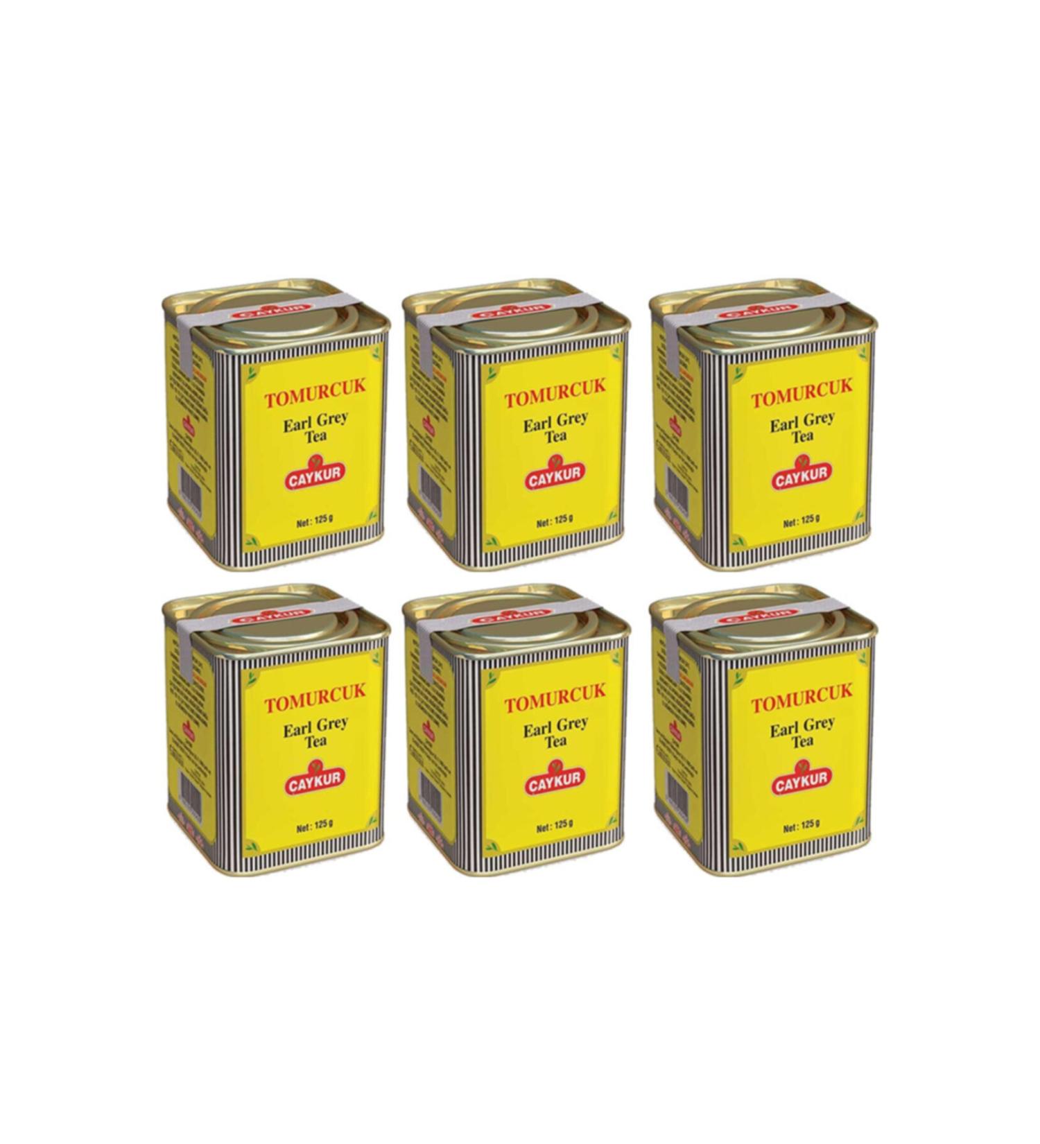 aykur Tomurcuk Tea (Early Grey) 125 Gr - 6 Pieces
