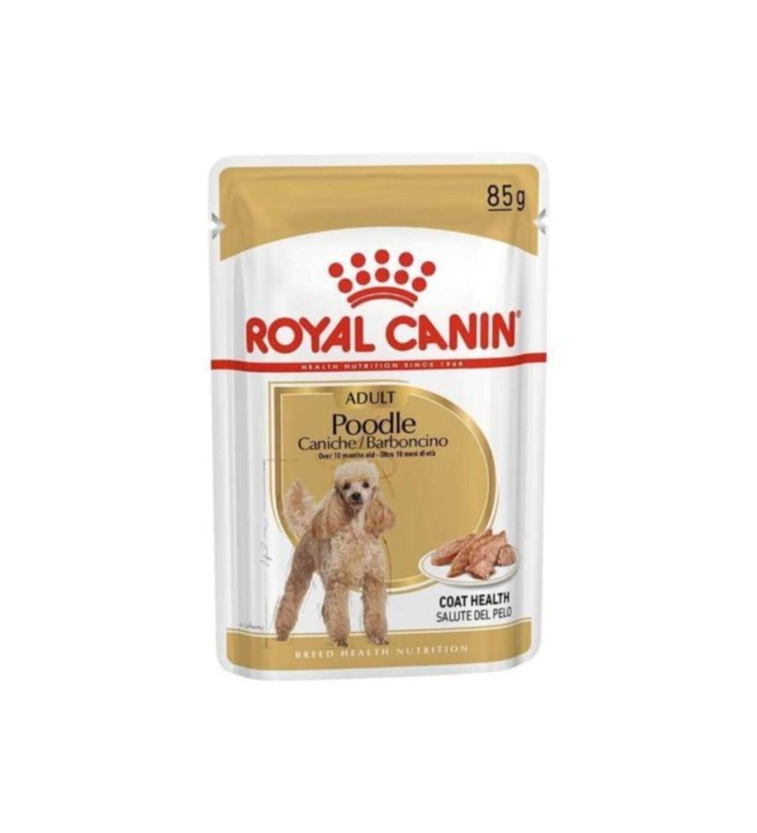 Royal Canin Poodle Adult Pouch Wet Dog Food 85 Gr X 12 Pieces