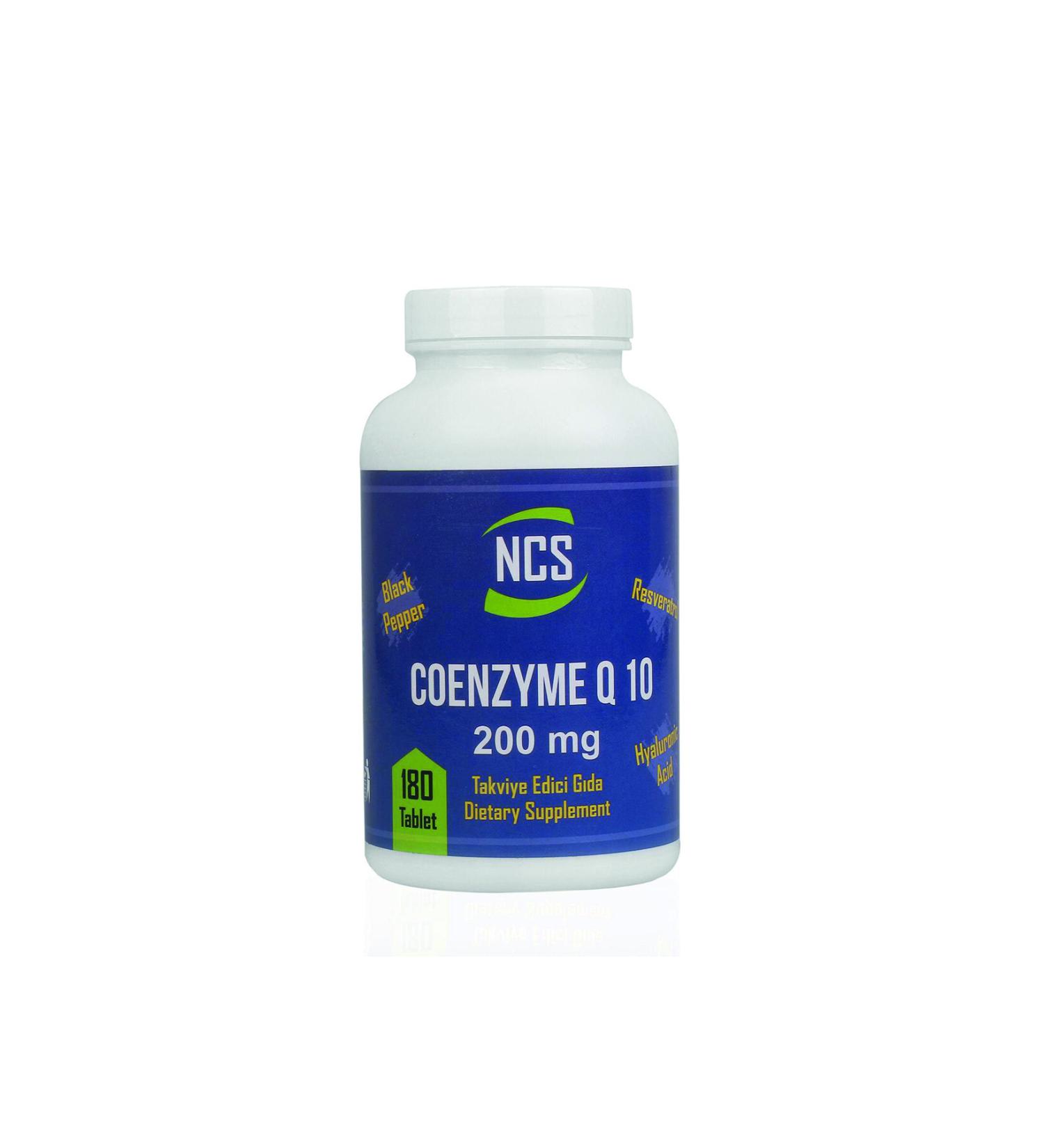 Ncs Coenzyme Q-10 200 Mg 180 Tablets
