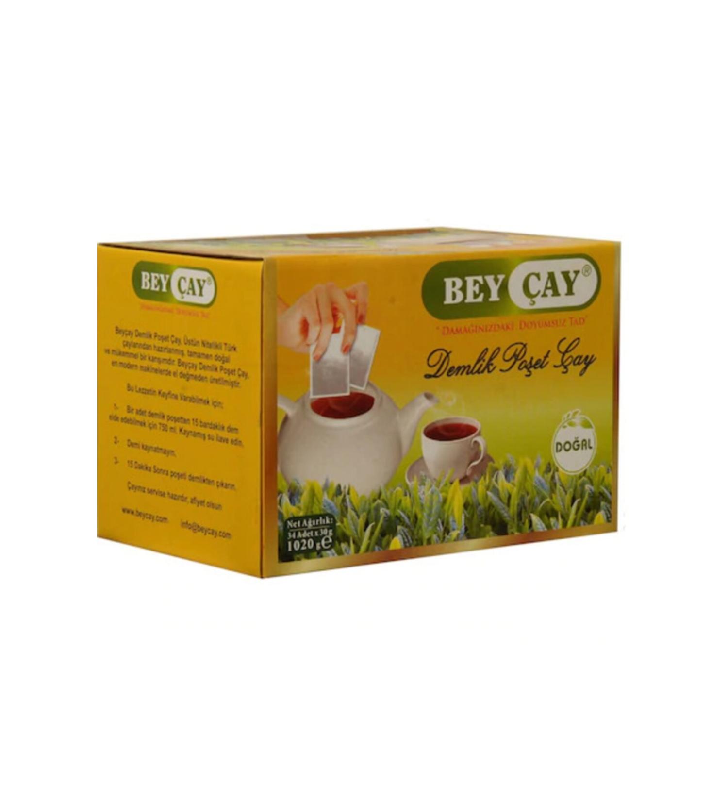 BEY TEA Teapot Tea Bag 34 X 30 G