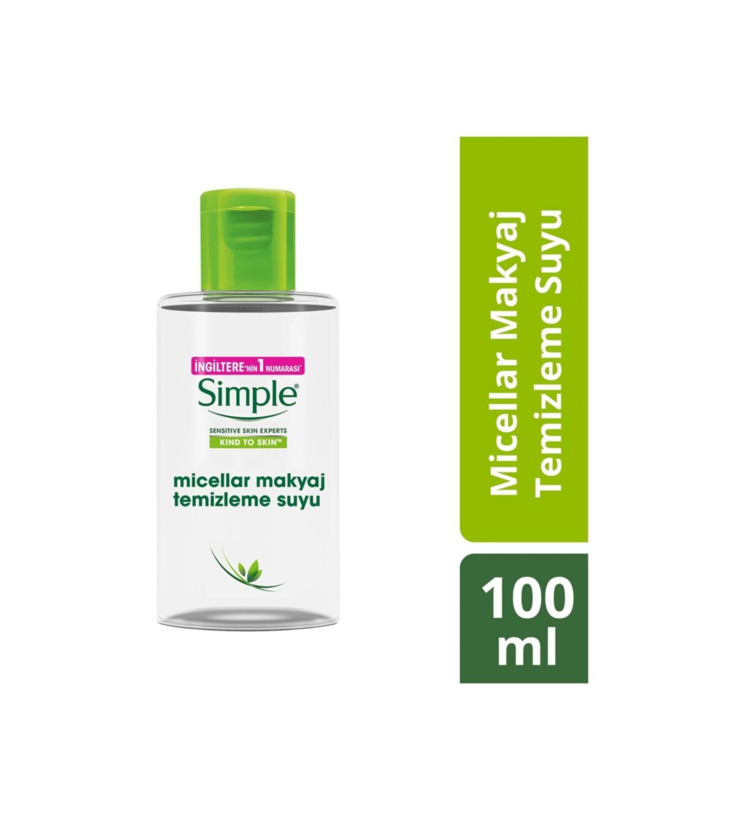 Simple Micellar Make-Up Remover Water 100 Ml