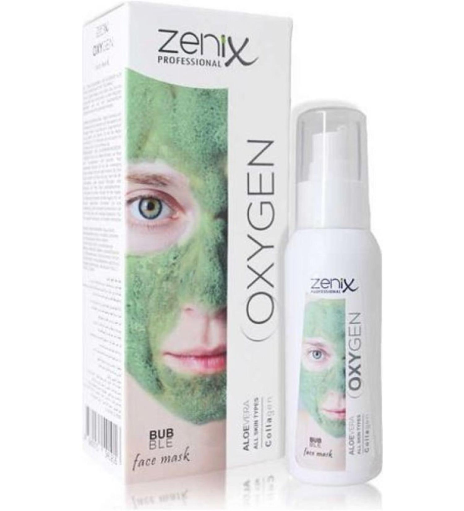 Zenix Oxygen Foaming Face Mask Aloe Vera 70 M