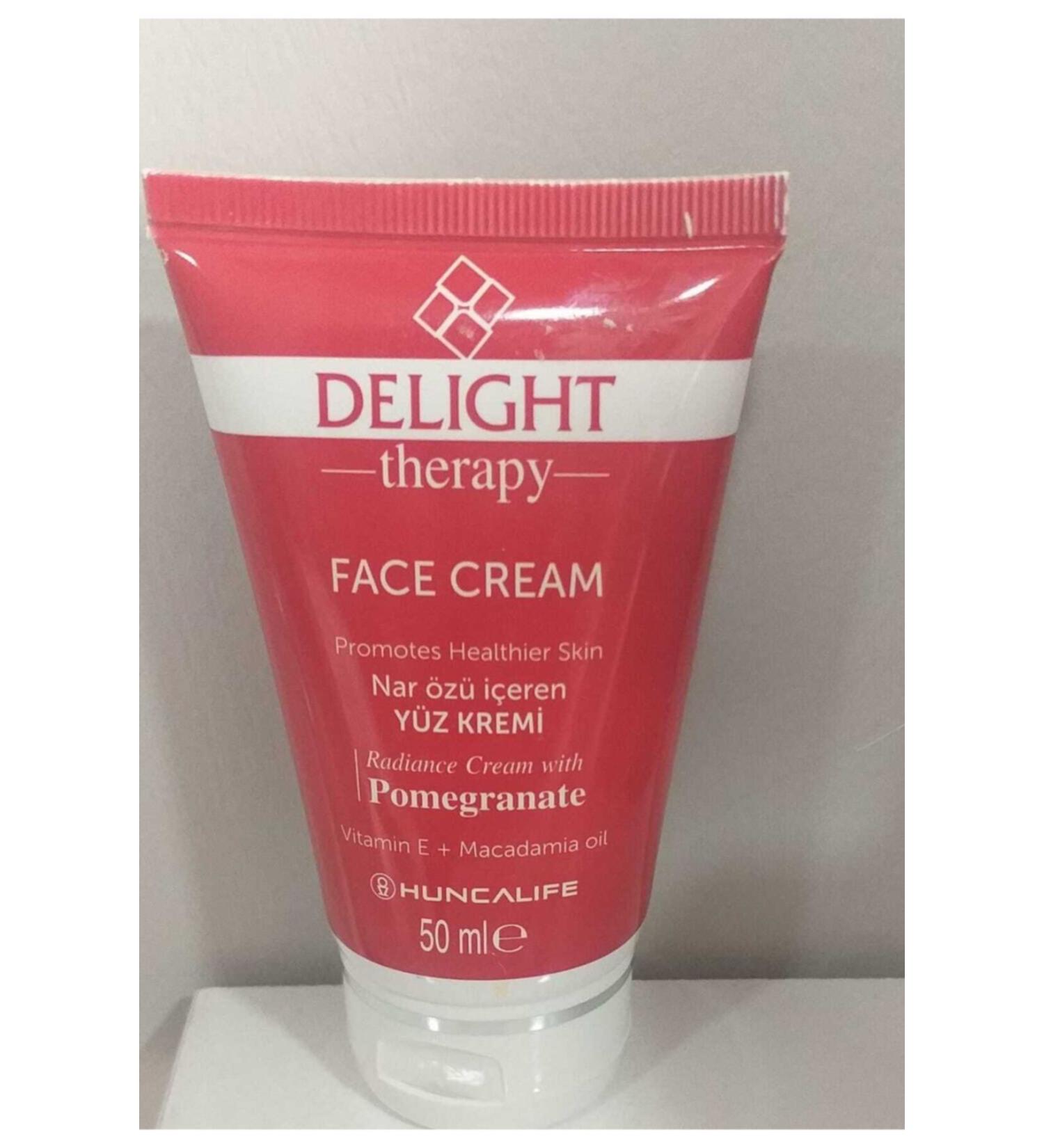 Huncalife Face Cream Containing Pomegranate Extract