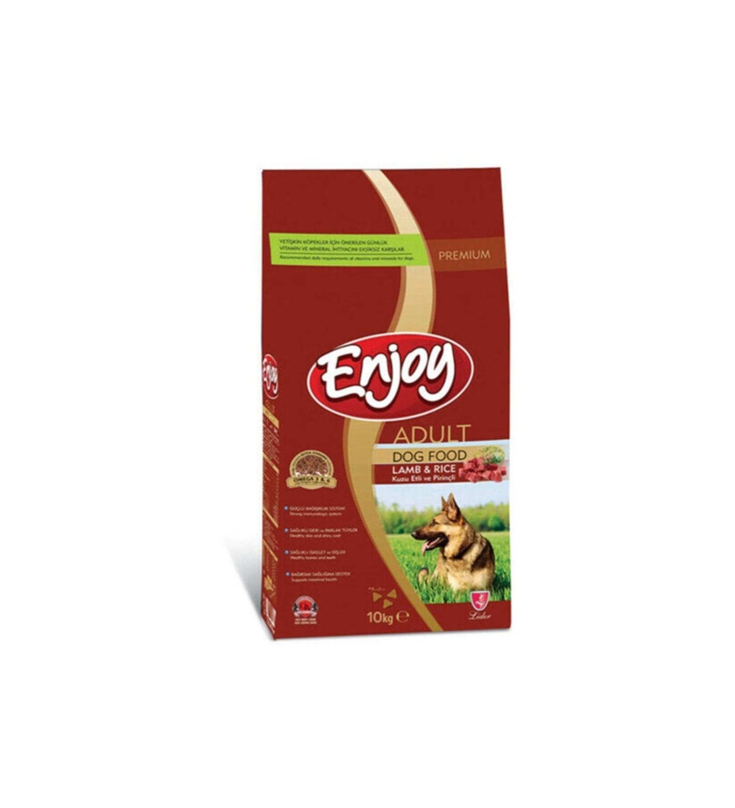 Enjoy Lamb Meat Dog Food 10 kg