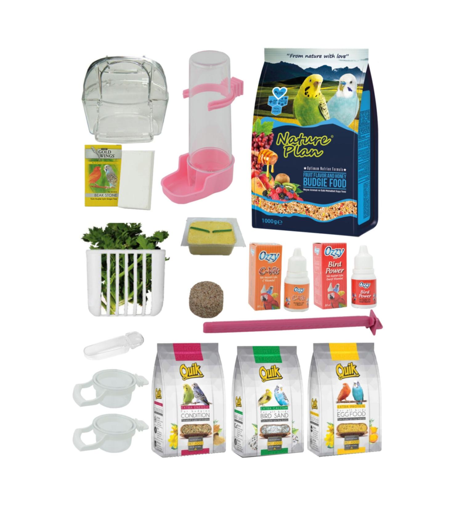 Nature Plan Budgie Food Package