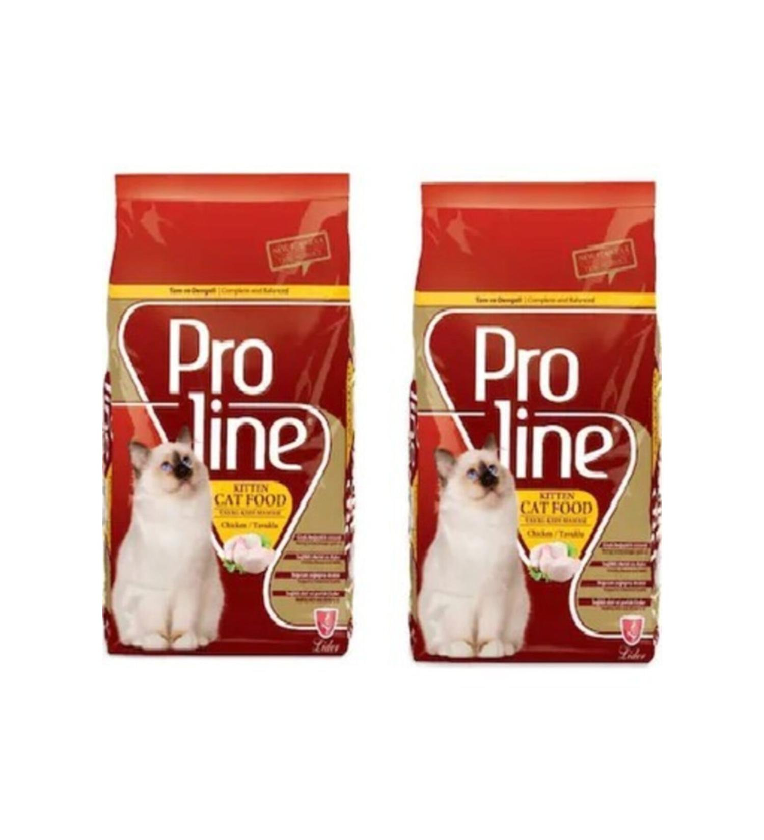 Proline Chicken Kitten Cat Food 1.5 Kg 2 Pieces 5027205mskt
