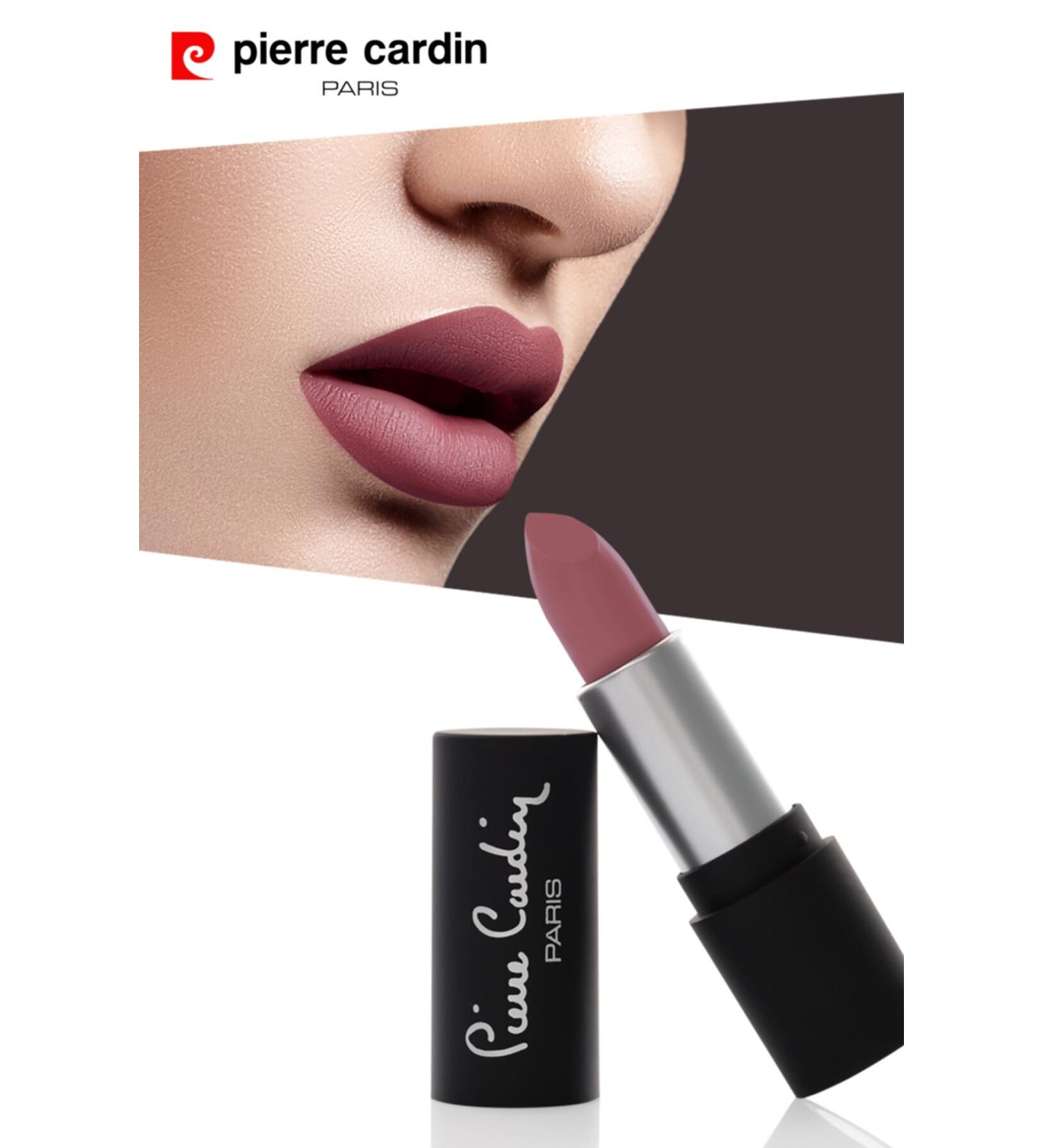 Pierre Cardin Matte Chiffon Touch Lipstick - Rosy Red -178 - Buy Online on GoSupps.com