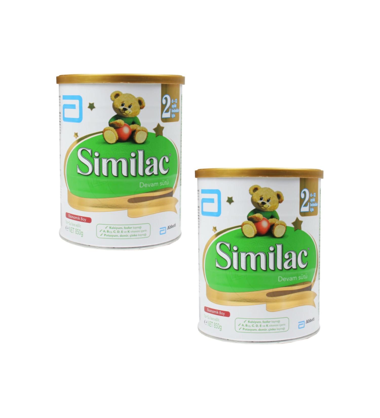 Similac 2 Follow-On Milk 850 Gr 2 Pieces