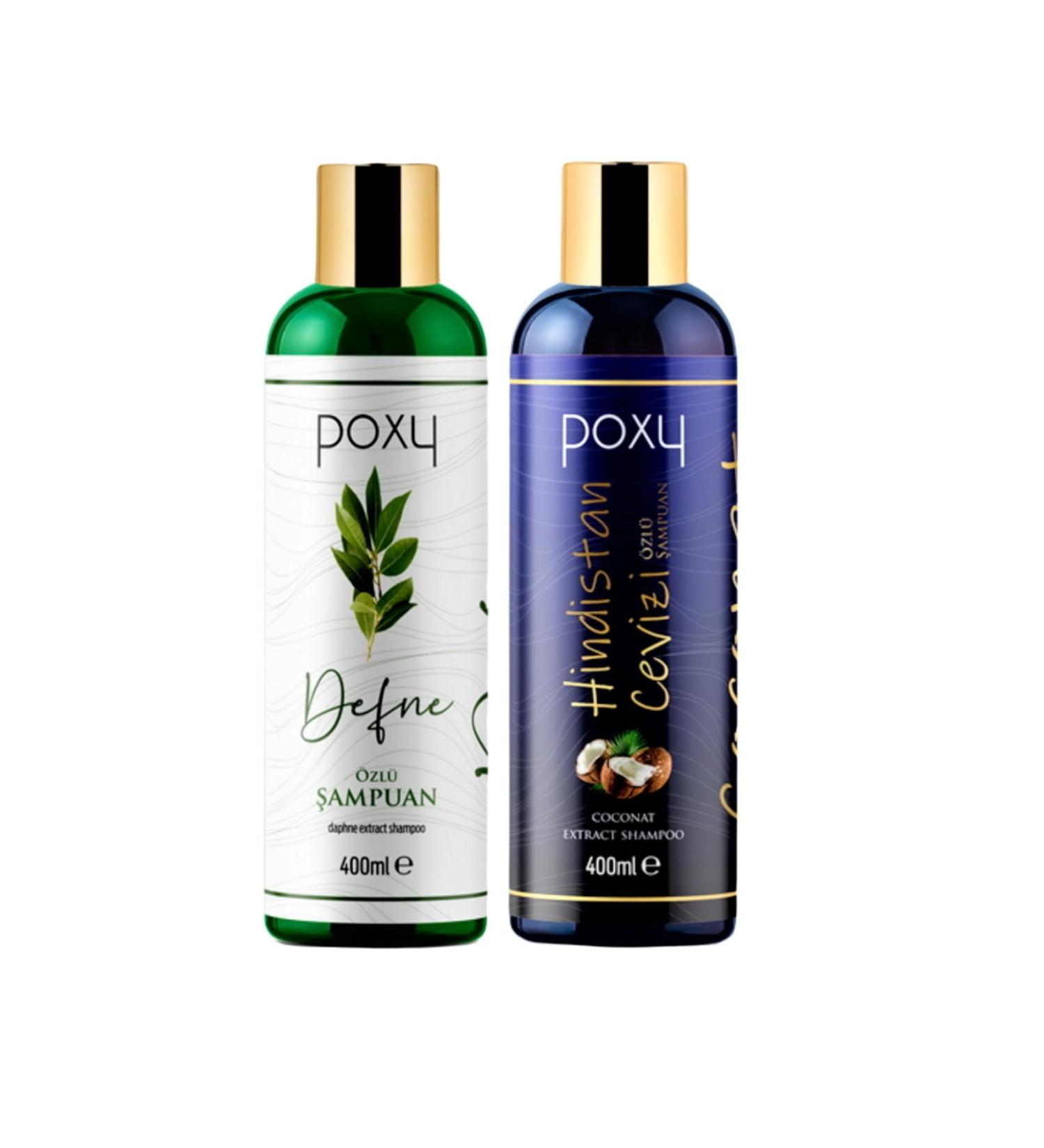Poxy Laurel Essence Shampoo 400 ml Coconut Essence Shampoo 400 ml