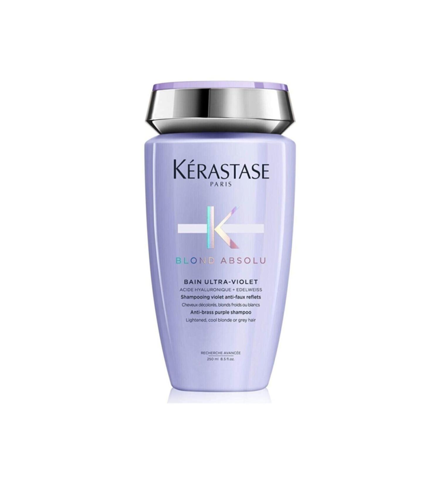 Kerastase Blond Absolu Silver Purple Shampoo for Blonde and Grey Hair 250ml