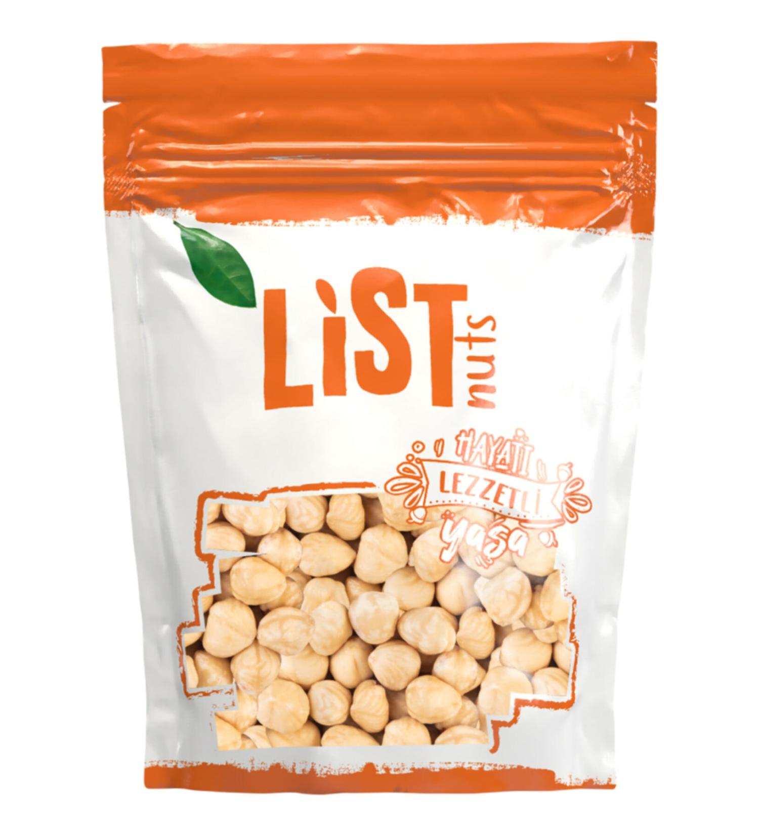 List Nuts Roasted Hazelnut Kernels 1 kg