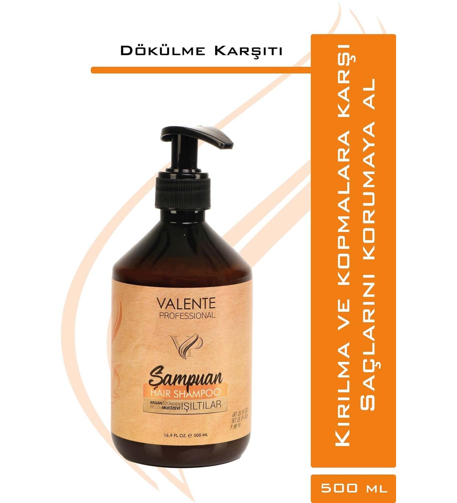 Valente Professional Argan Essence Shampoo 500ml