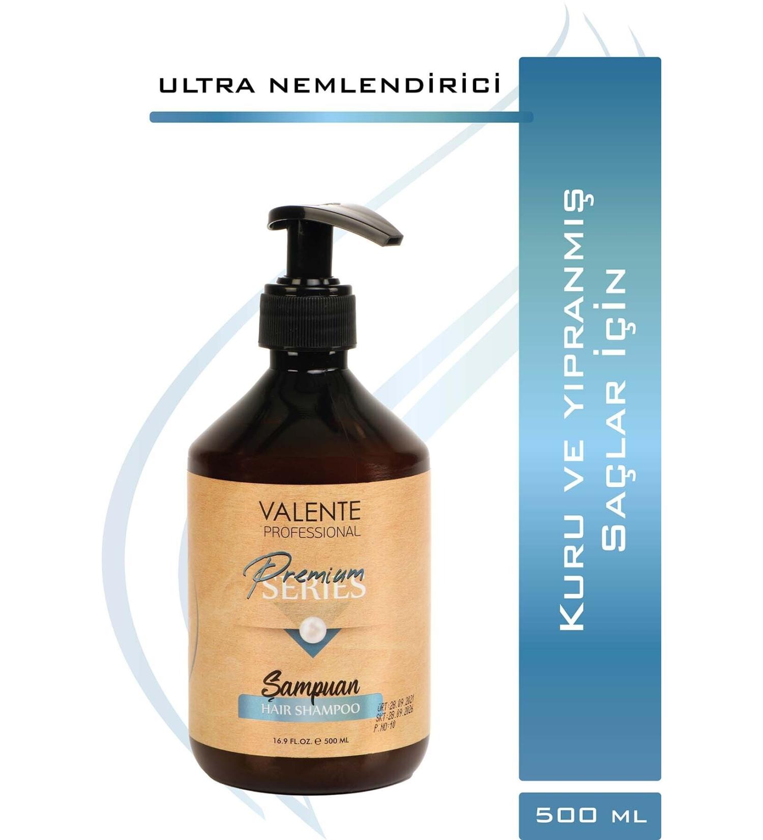 Valente Professional Premium Series Shampoo 500ml