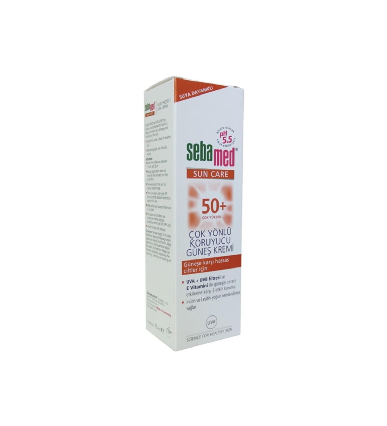Sebamed Sun Care Multi Protect Spf 50 + 75 Ml Sun Cream