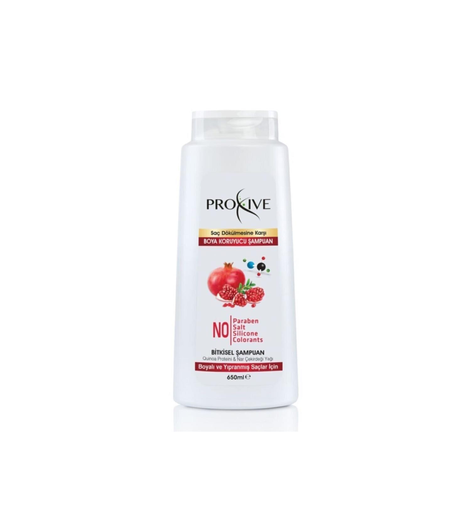 PROX VE Anti Hair Loss Dye Protection Herbal Shampoo 650 Ml