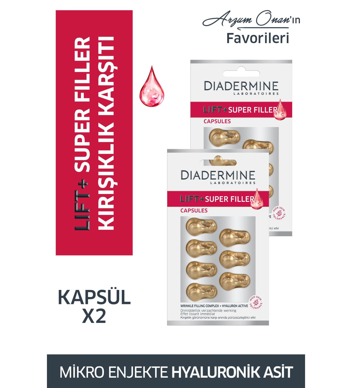 Diadermine Lift+ Super Filler Capsules X 2 Pcs - Buy Online on GoSupps.com