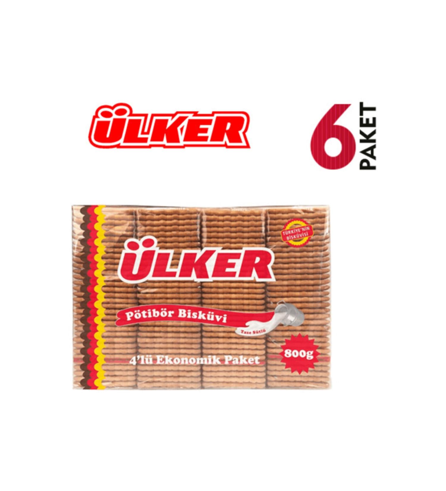 Ulker Petit Beurre 800grx6pcs