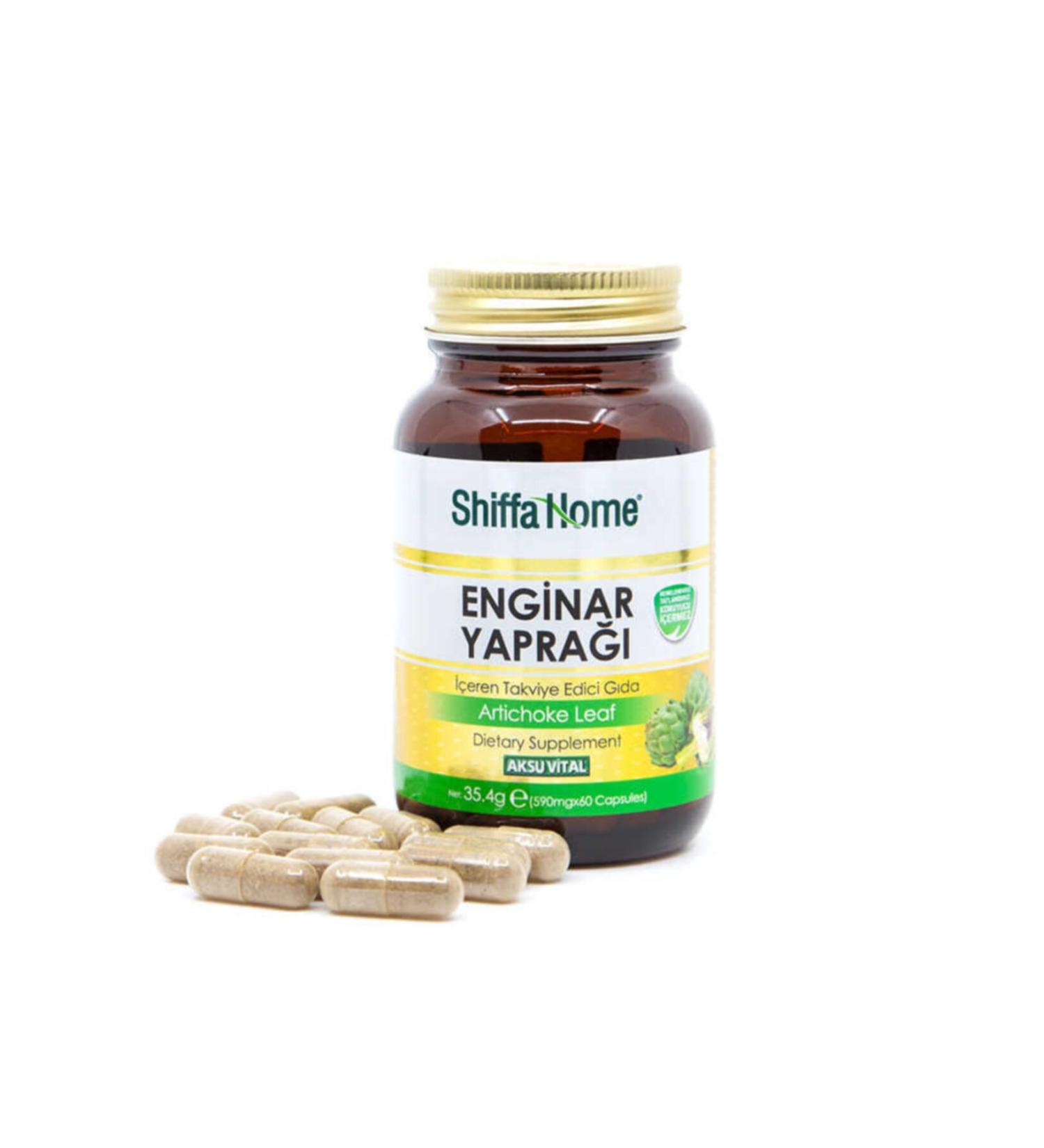 Shiffa Home Artichoke Leaf Capsule 60 Capsules Artichoke Leaf - Buy Online on GoSupps.com