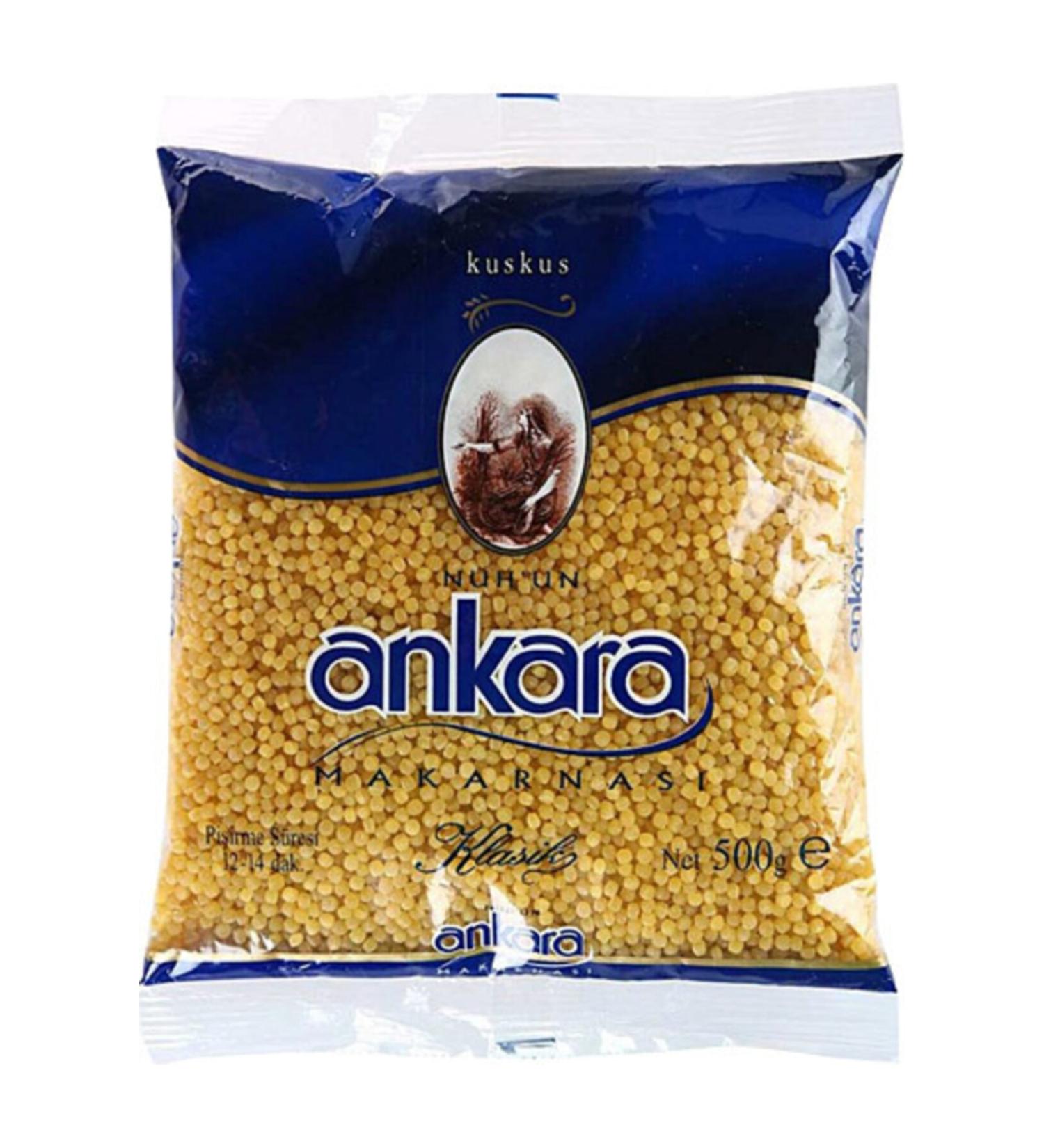 Ankara Pasta Ankara Couscous 500 GX 20 Pieces 10 Kg