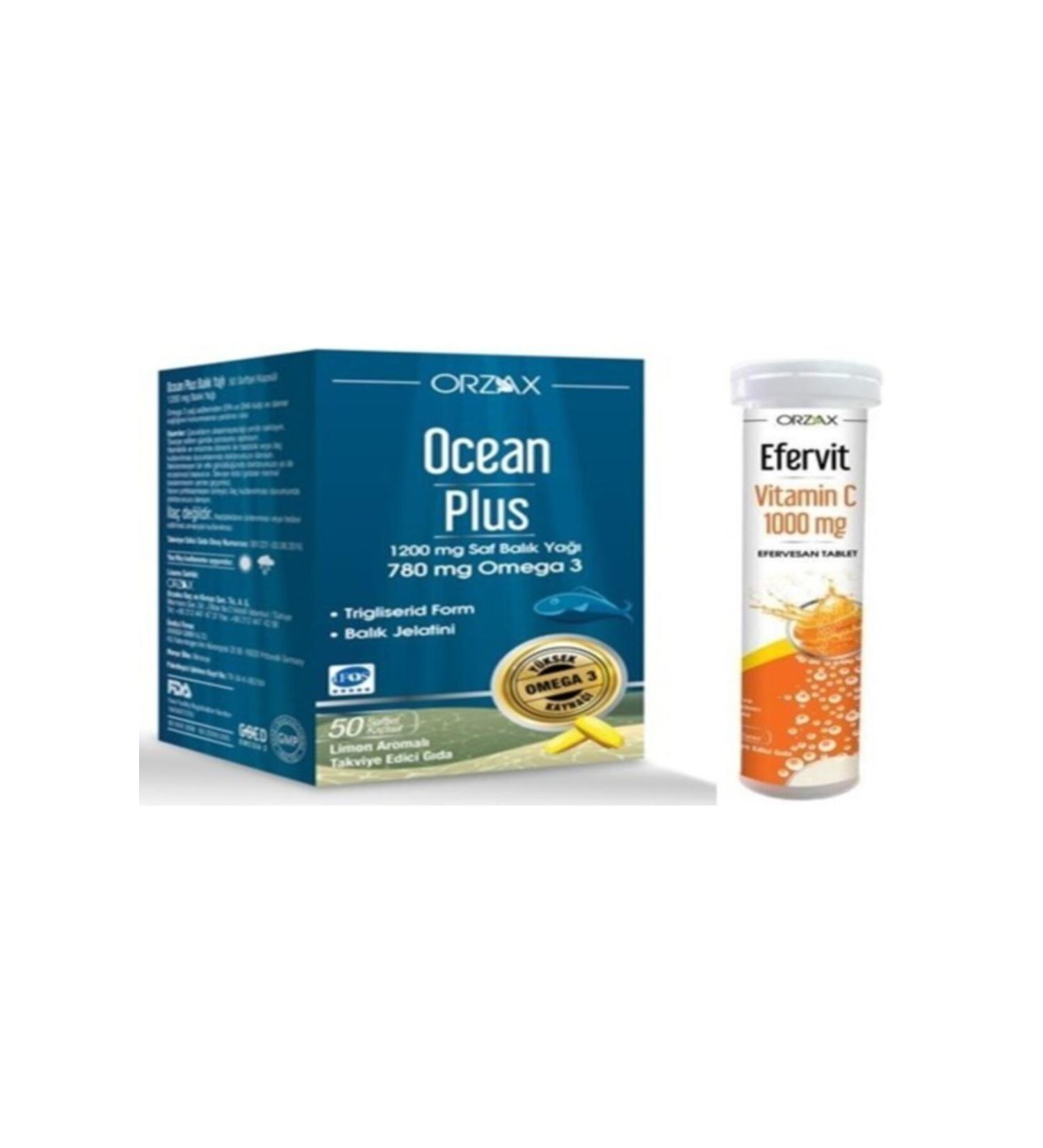 Ocean Ocean Plus 50 Capsules and Efervit C