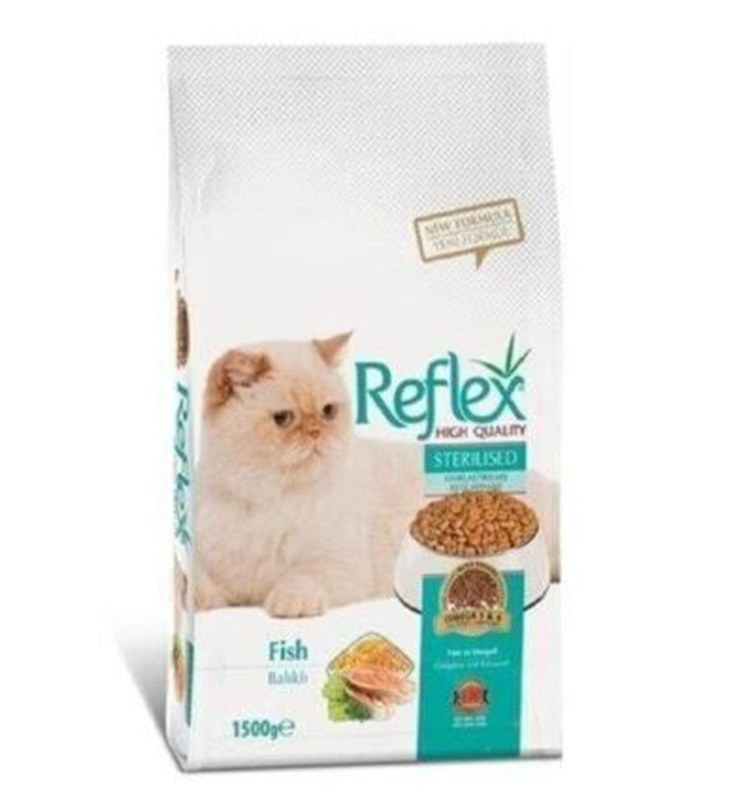 Reflex Sterilized Adult Cat Food with Neutered Fish 1.5 kg