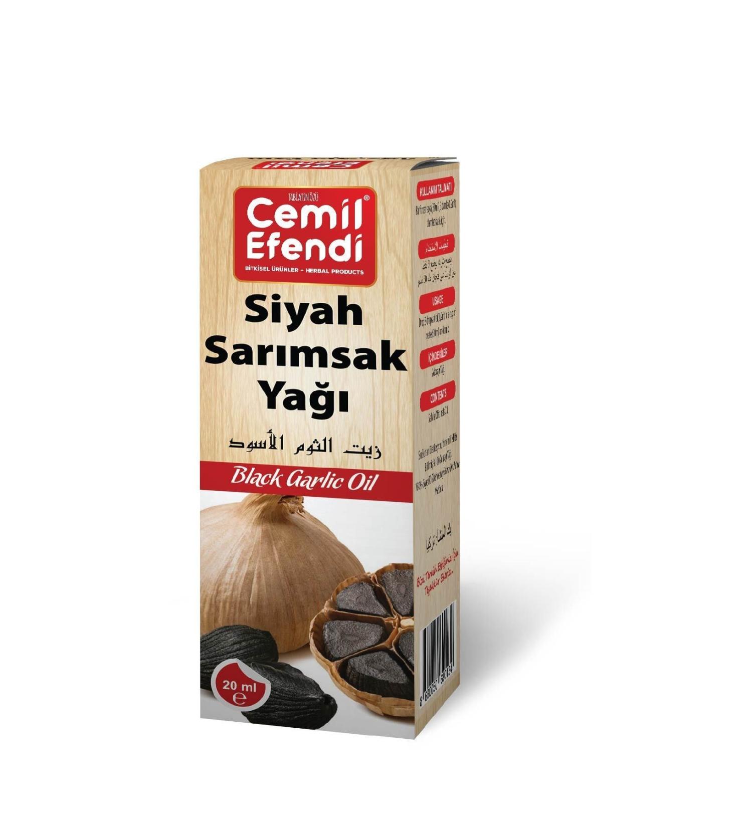 Cemil Efendi Black Garlic Oil 20ml
