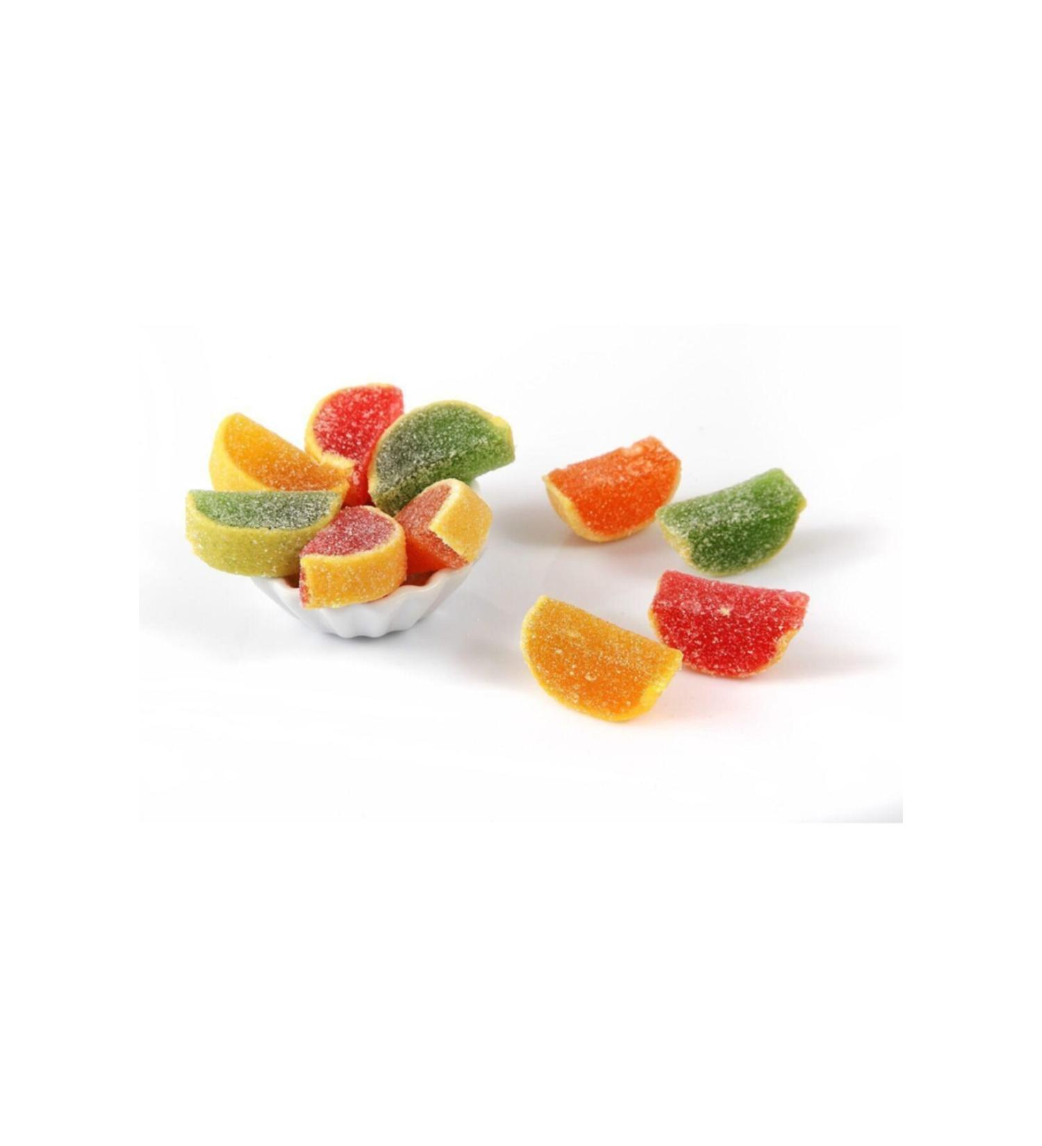 EM L A Crystal Sugar Coated Fruity Slice Jole 500gr