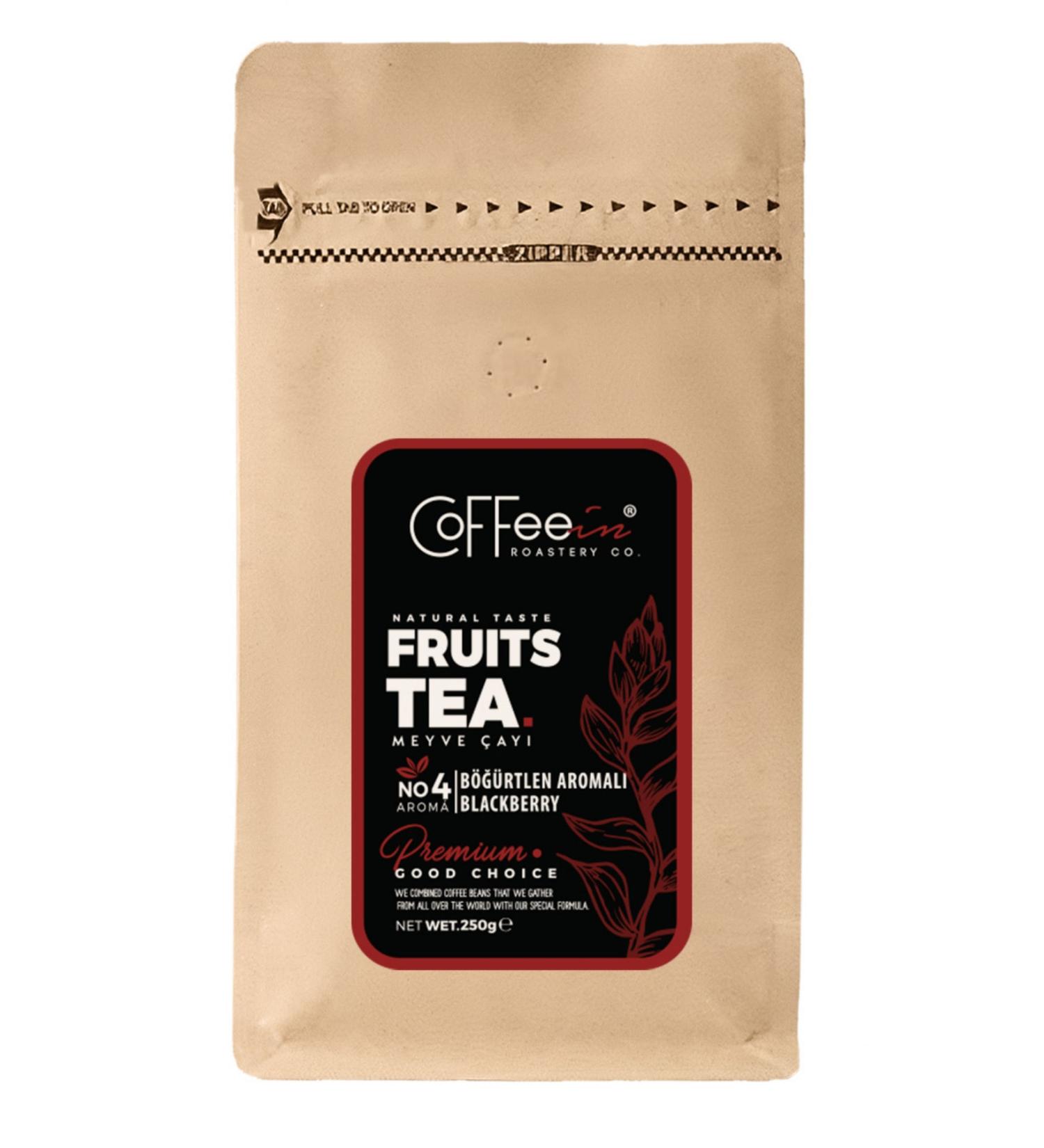 Coffeein Blackberry Fruit Tea 250gr