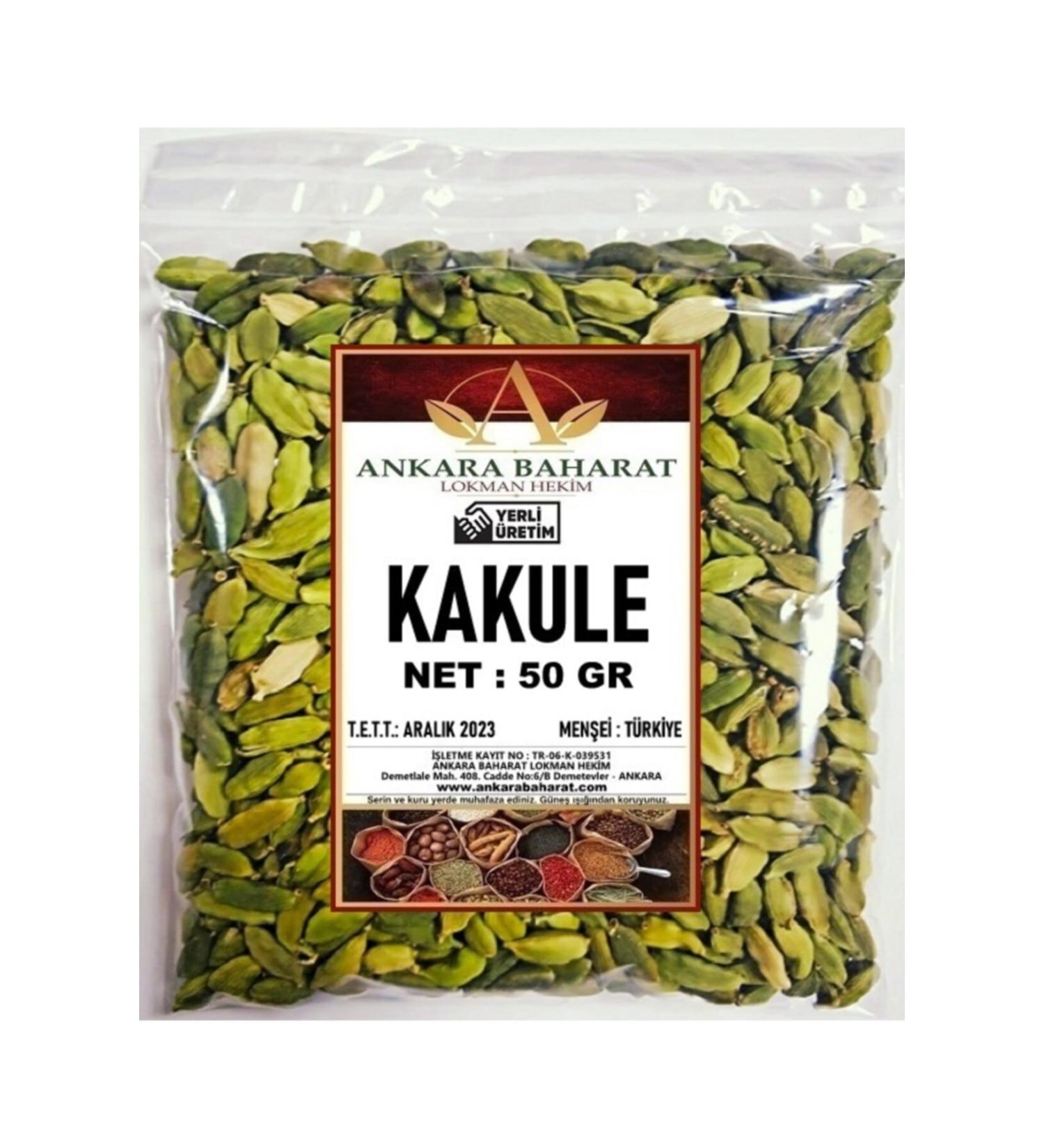 Ankara Spice Lokman Doctor Cardamom Grain 50 Grams