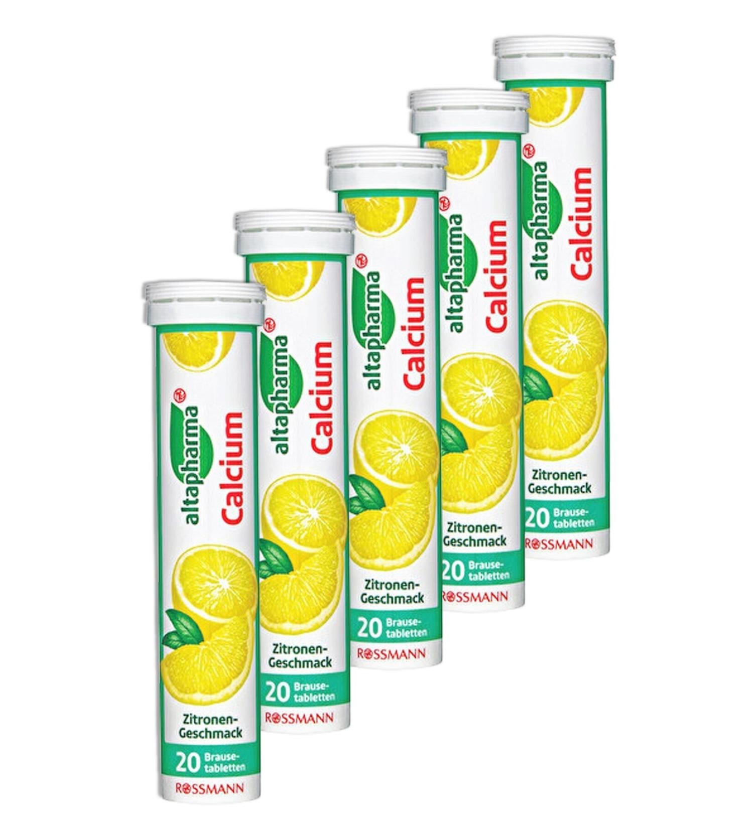 Altapharma Water-Soluble Tablets 20 Calcium (5 Pieces)